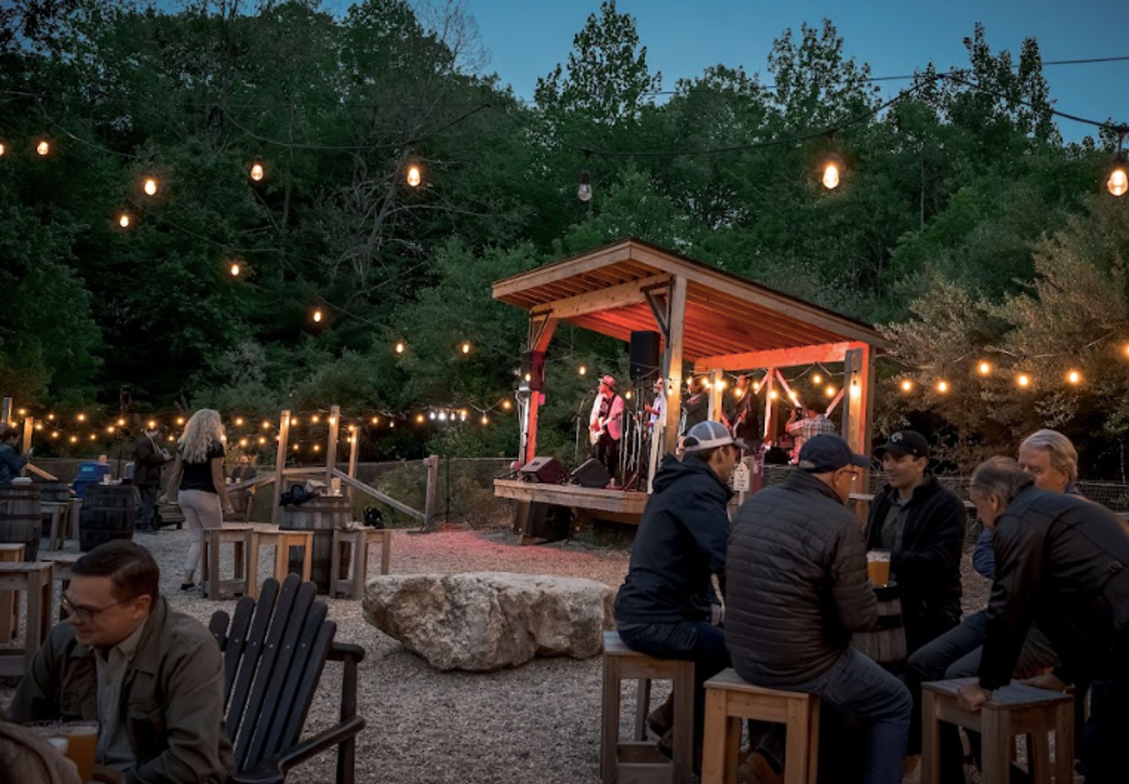 Biergarten, an event space at Nod Hill Brewery