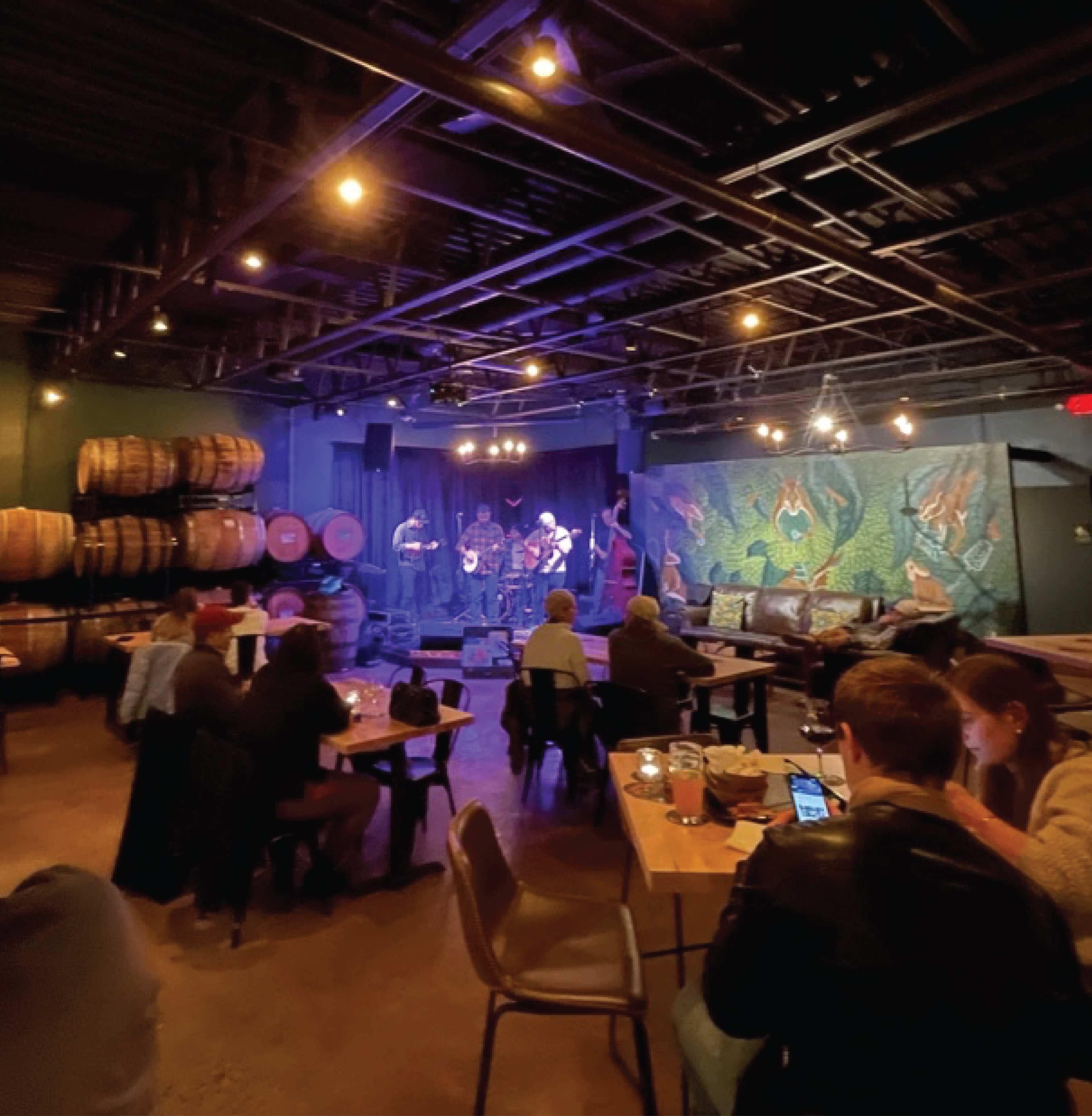 The Backroom, an event space at Nod Hill Brewery