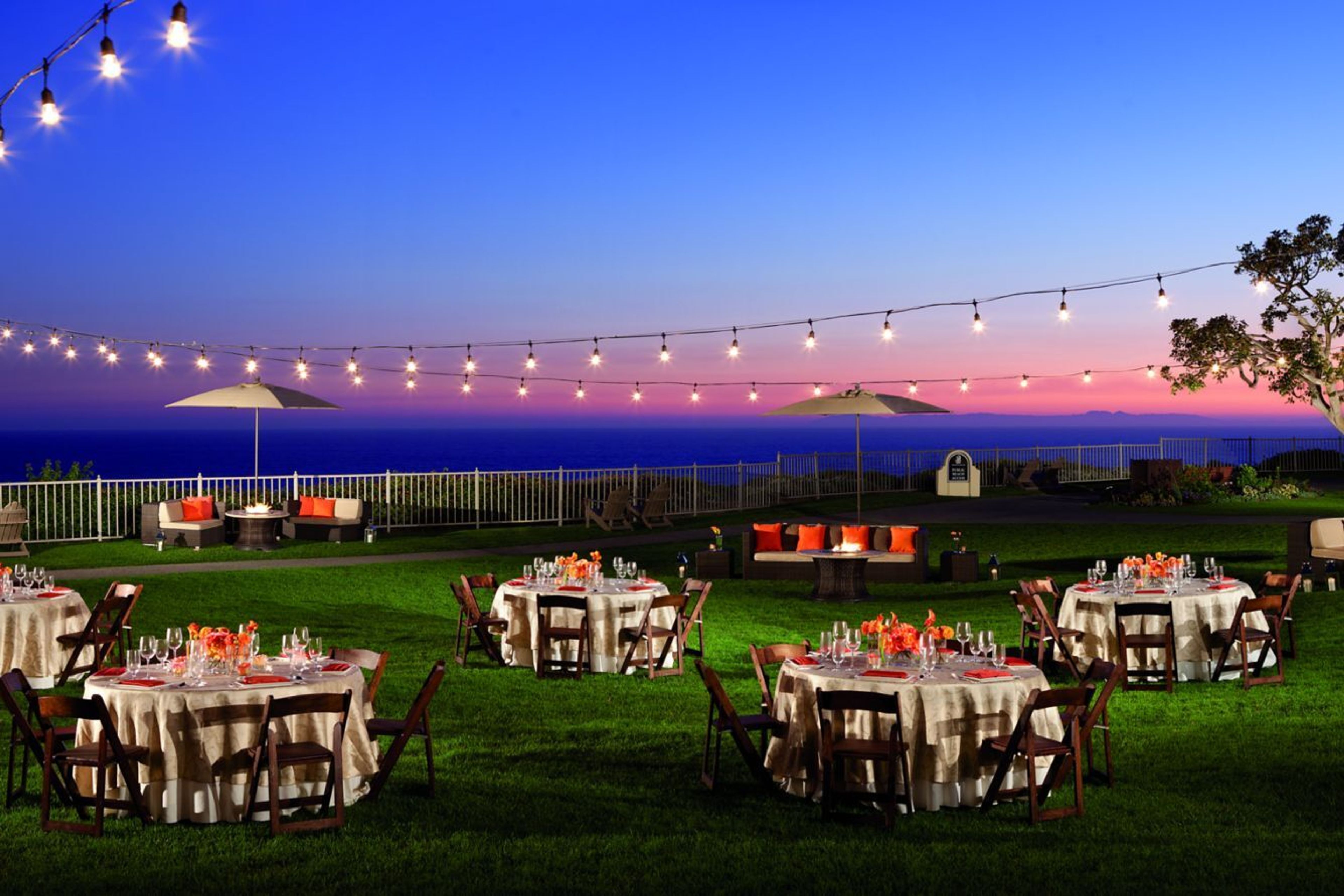 Dana Lawn, an event space at The Ritz-Carlton, Laguna Niguel