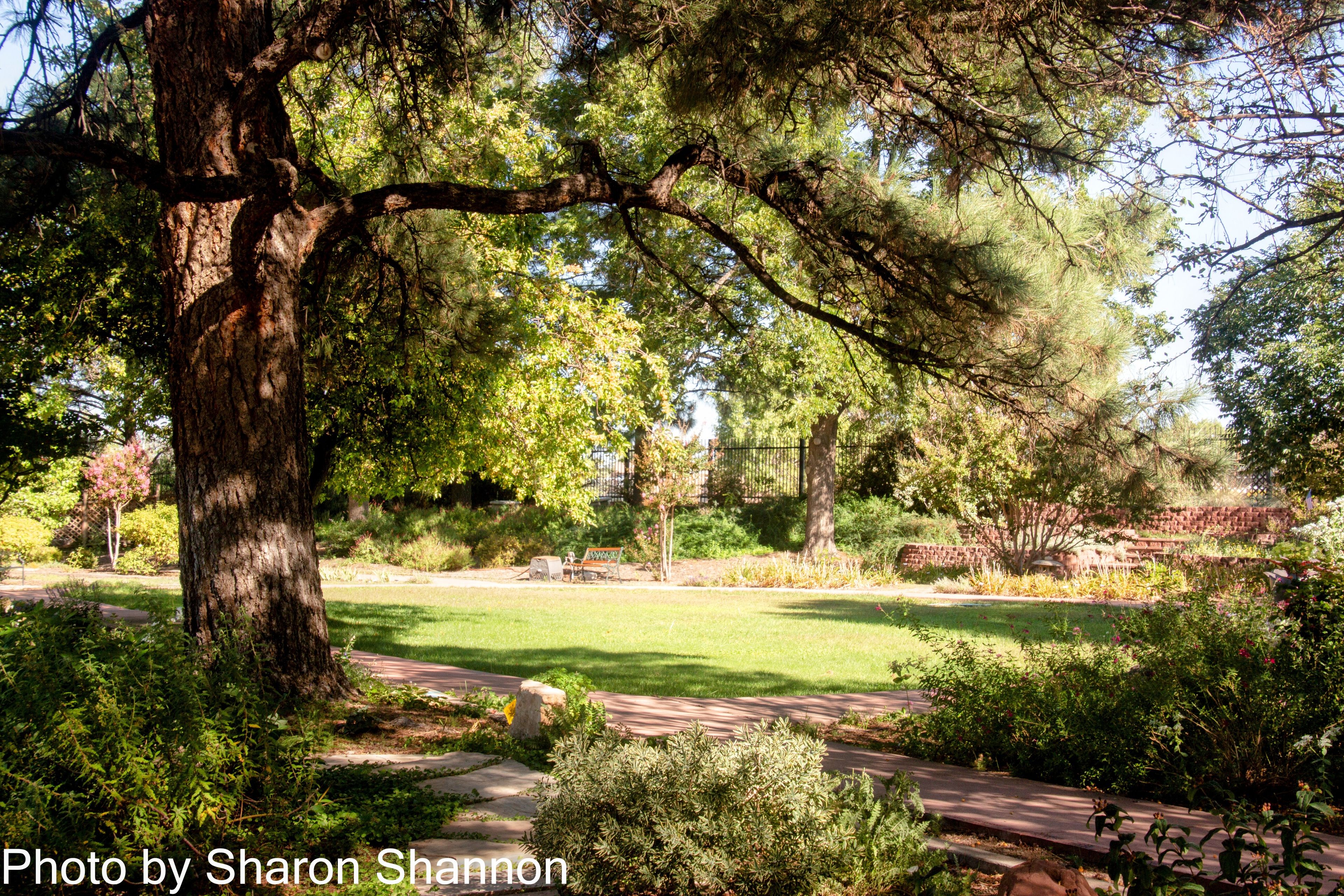 Los Altos Gardens, an event space at Albuquerque Garden Center