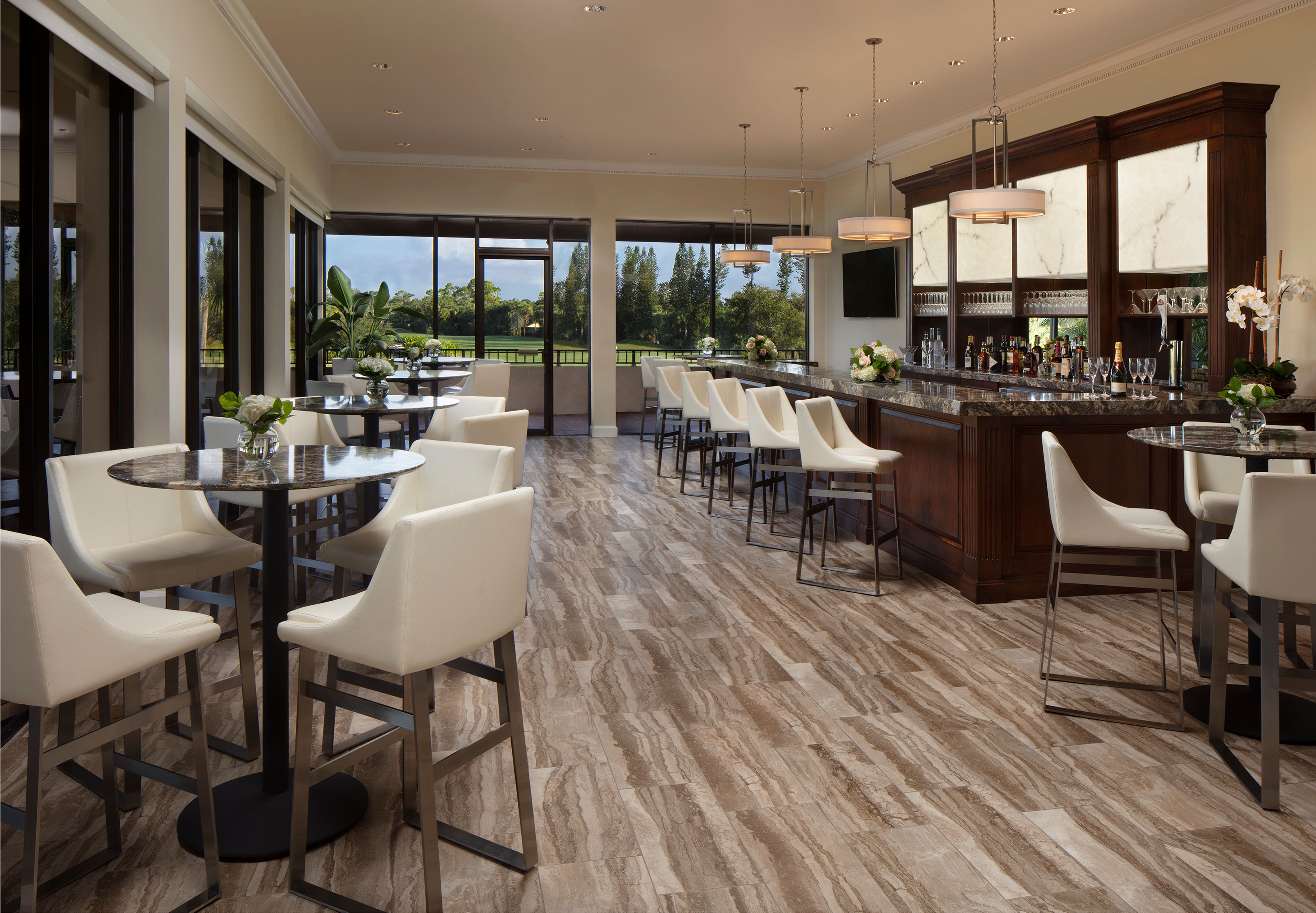 Sunset Lounge, an event space at Breakers West Country Club