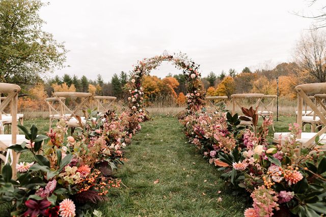 Featured photo from Lush Fall Wedding at a Private Residence in Holliston, Massachusetts