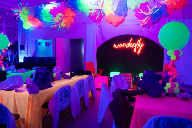 Featured photo from Neon Glow Mitzvah