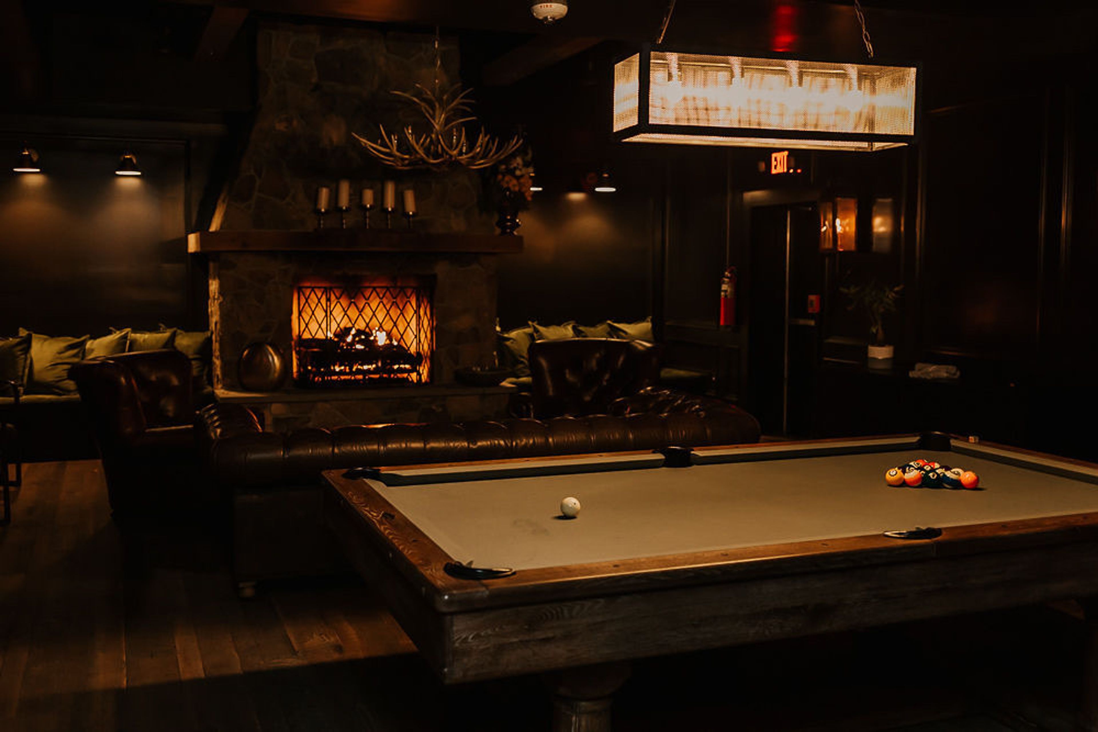 The Library (Cocktail Party Space), an event space at The Urban Stillhouse