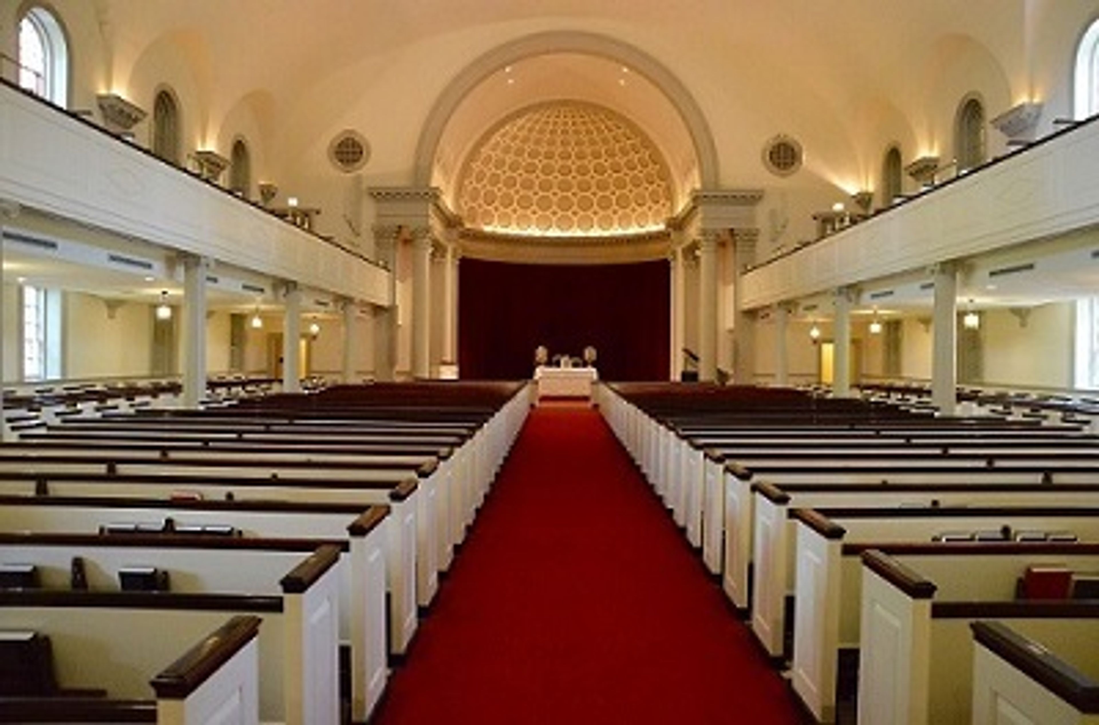 Main Chapel, an event space at University of Maryland Memorial Chapel
