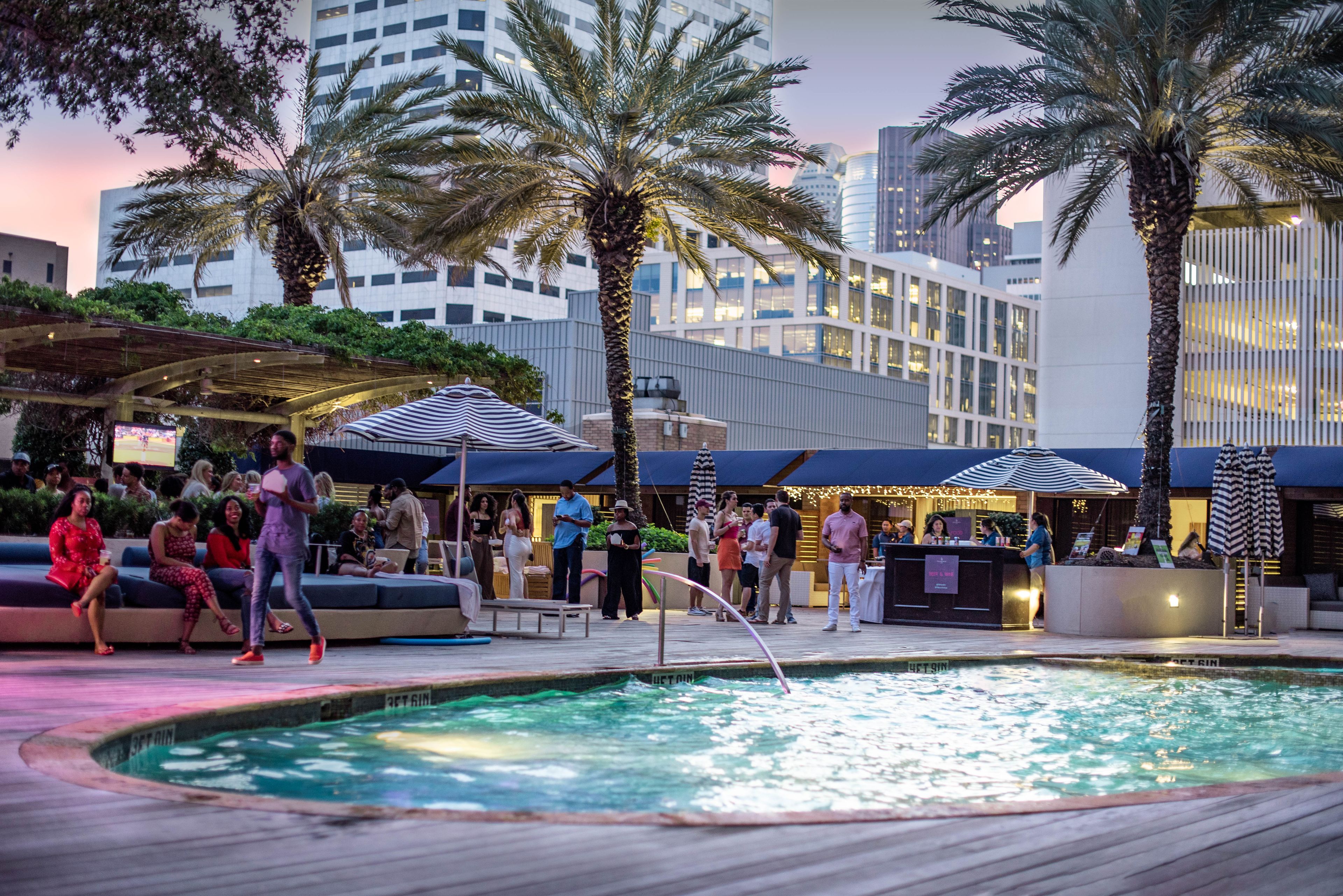 Pool Deck, an event space at Four Seasons Hotel Houston