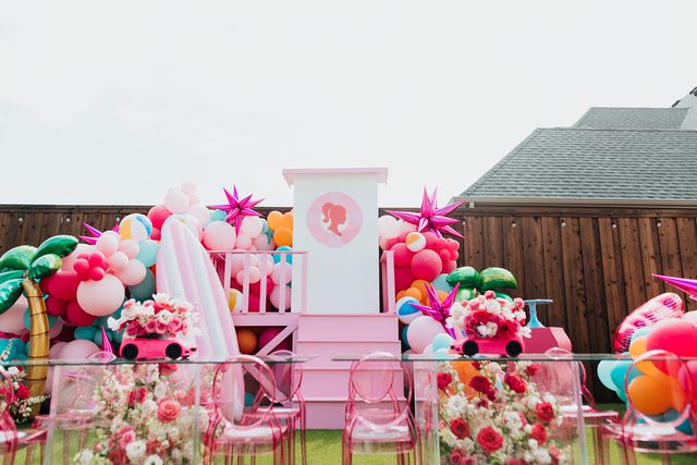 Featured photo from Deligthful Barbie-themed Kids Birthday for Dallas Influencer Amber Massey at a Private Residence in Dallas, Texas
