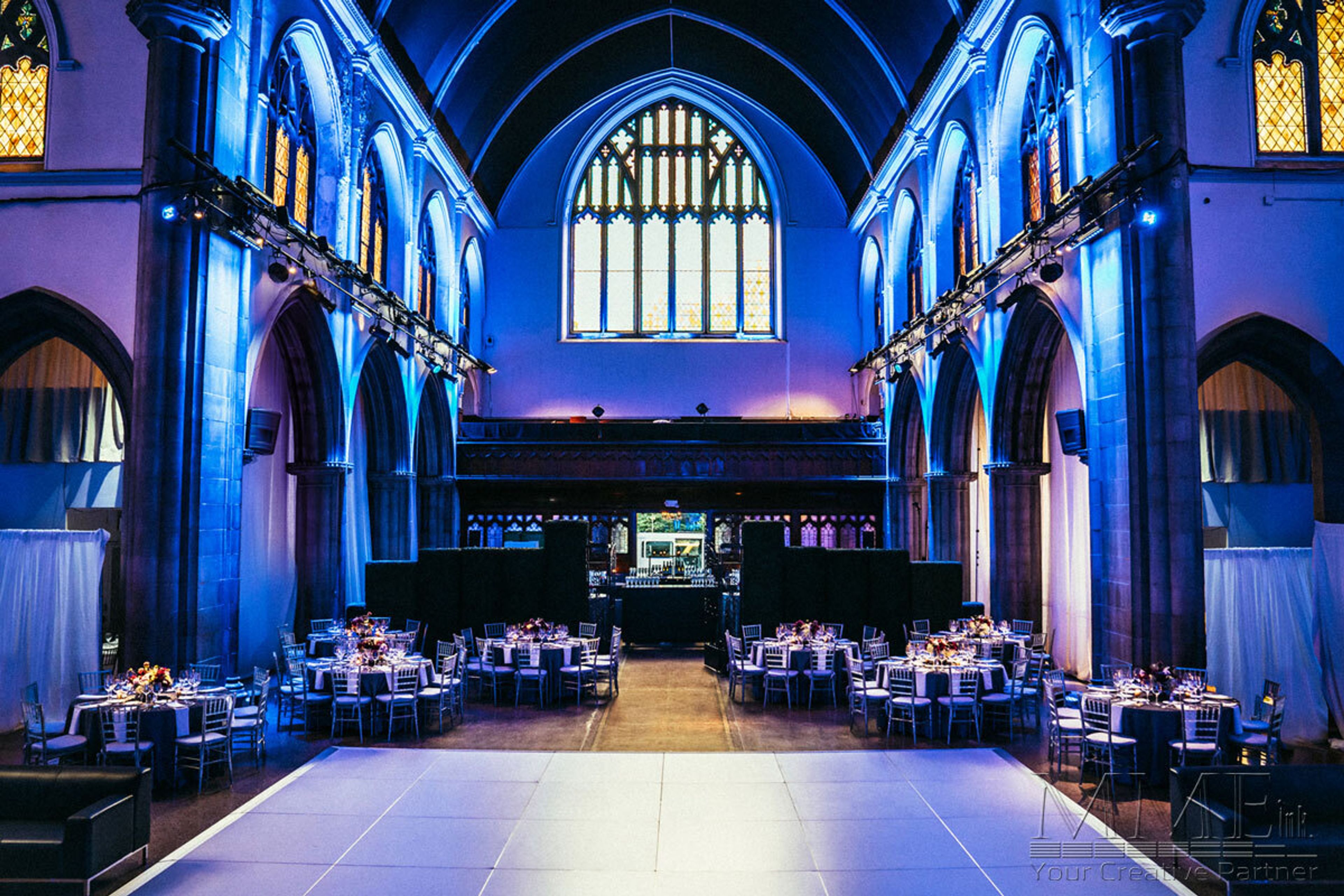 The Santuary, an event space at 160 Central Park West