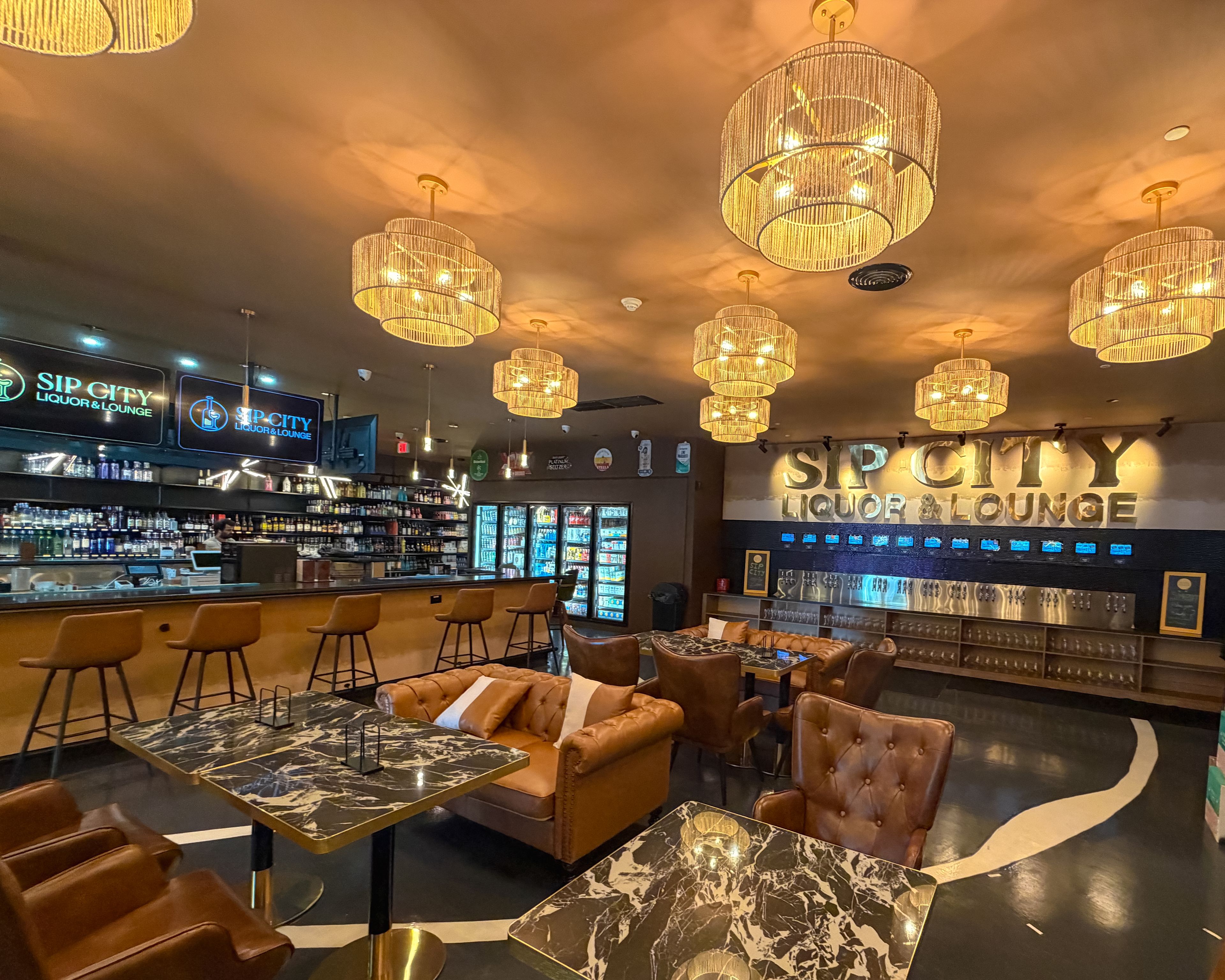 Lounge Area, an event space at SIP CITY Liquor and Lounge