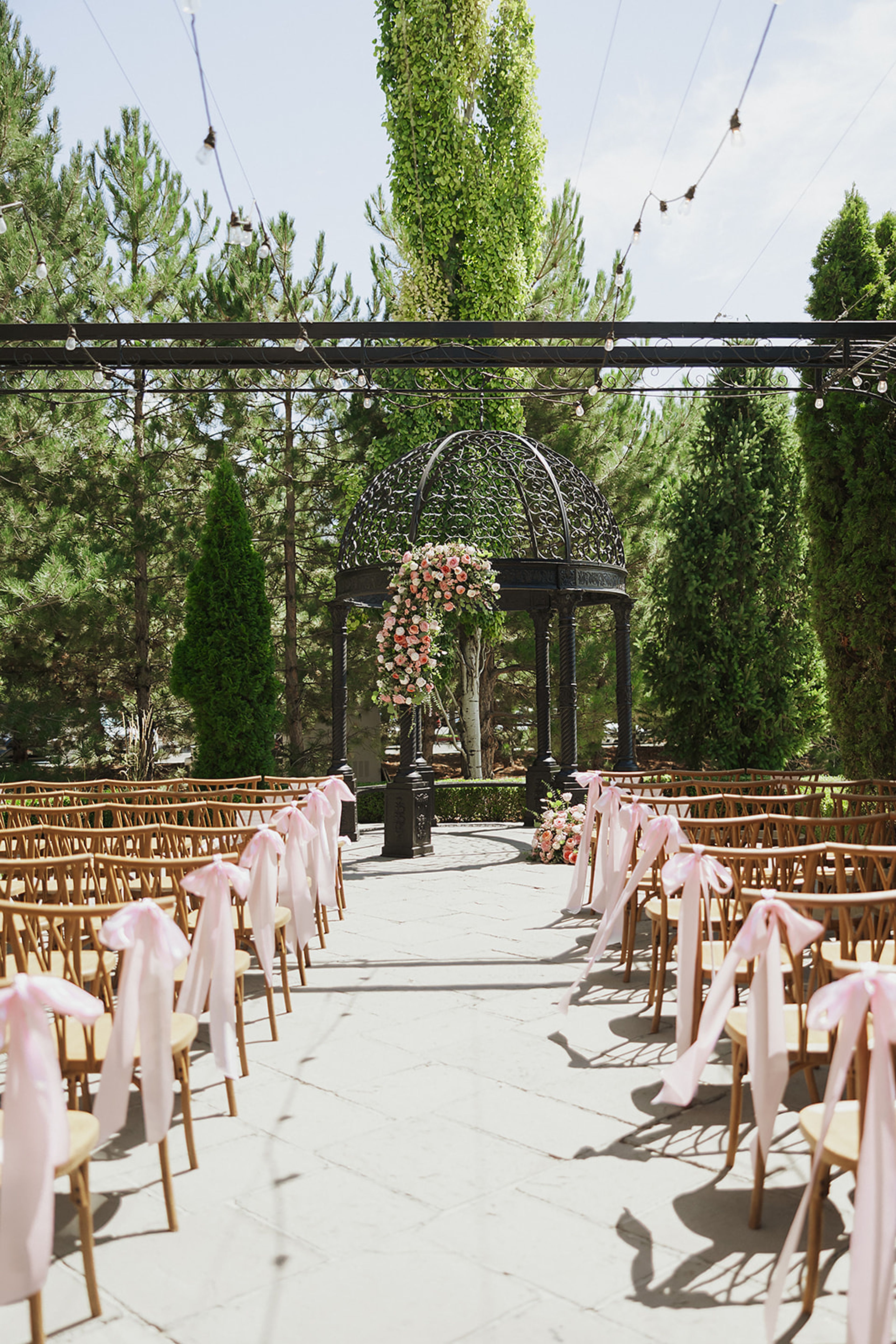 Garden Patio, an event space at Sleepy Ridge Weddings