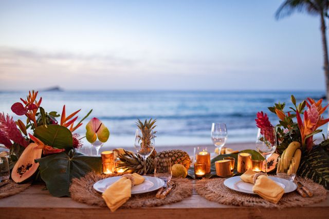 Featured photo from Vibrant Seaside Rehearsal Dinner on the Beach in Gustavia, Saint Barthélemy with Epic Presentations