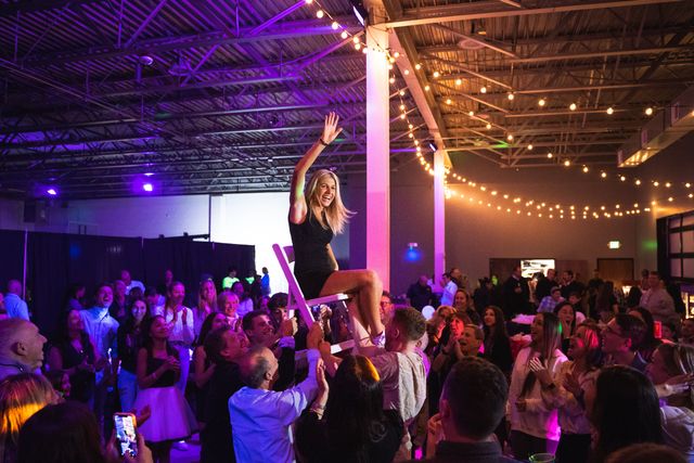 Featured photo from Glow Mitzvah with Games