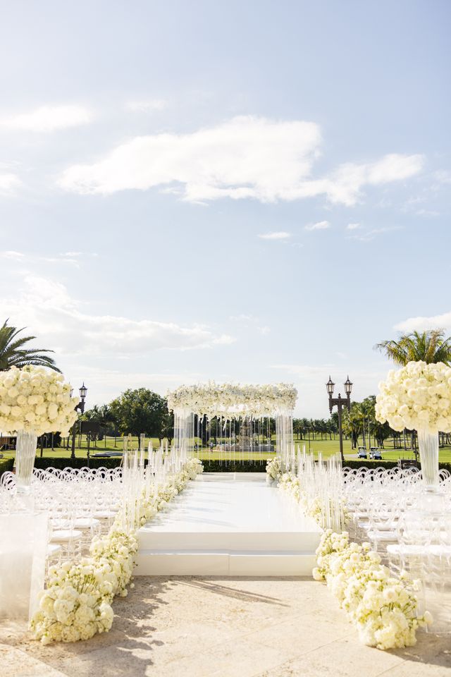 Featured photo from Magnificent and Ethereal White Wedding at Trump National Doral Miami in Miami, Florida
