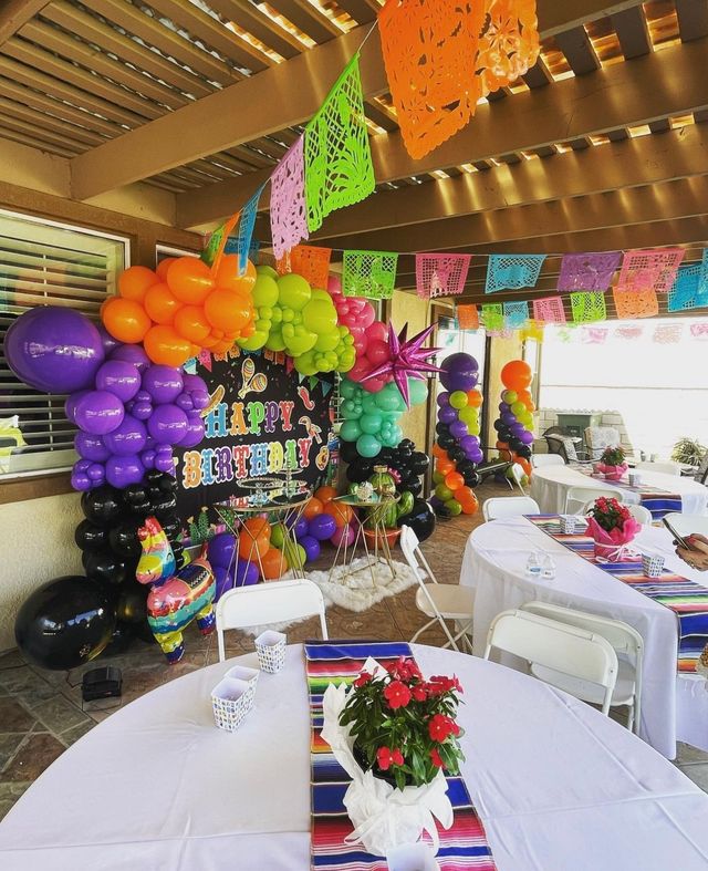 Featured photo from Mexican themed birthday event