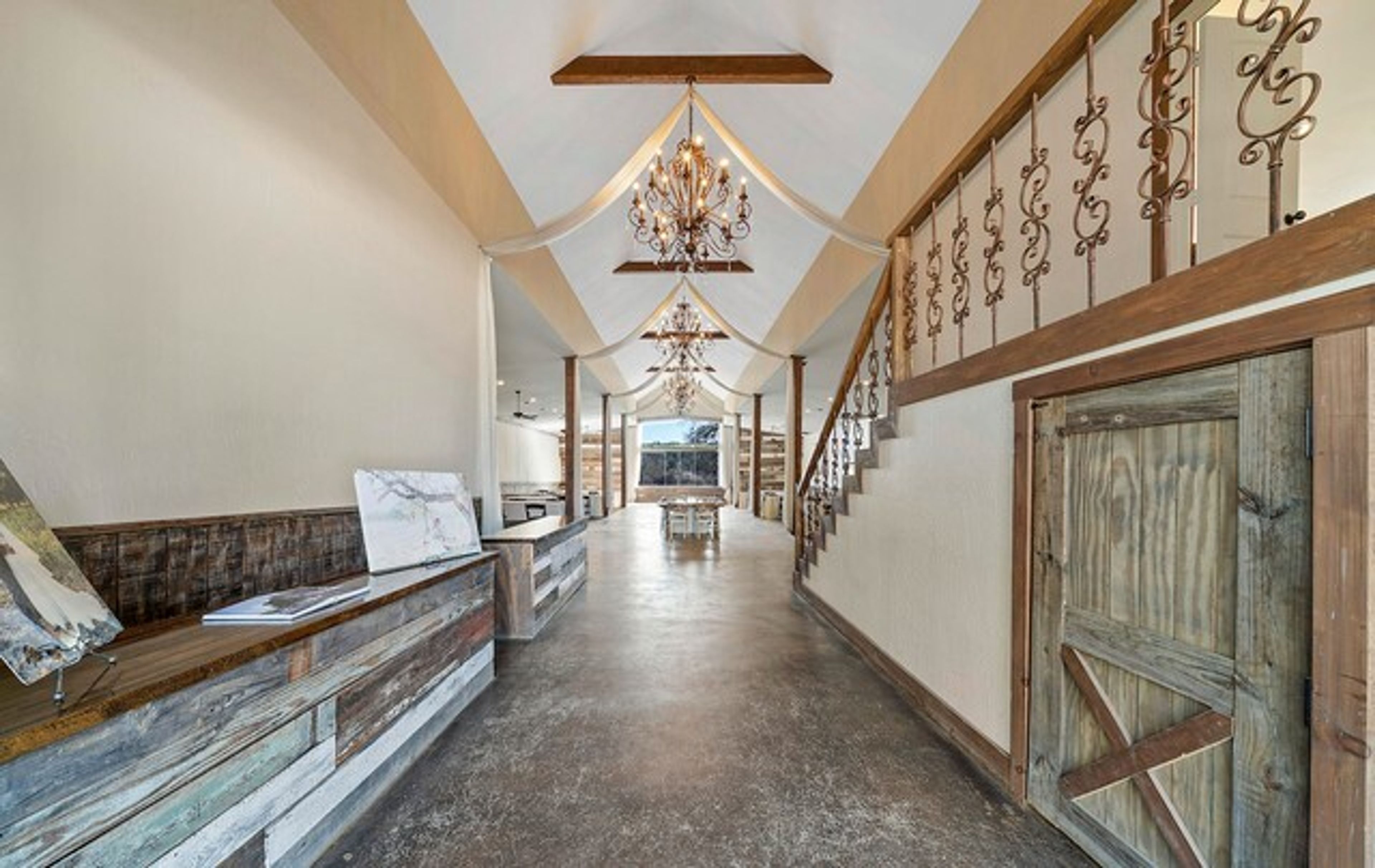 The Ironwood Barn, an event space at The Ironwood Barn at Von Erich Ranch