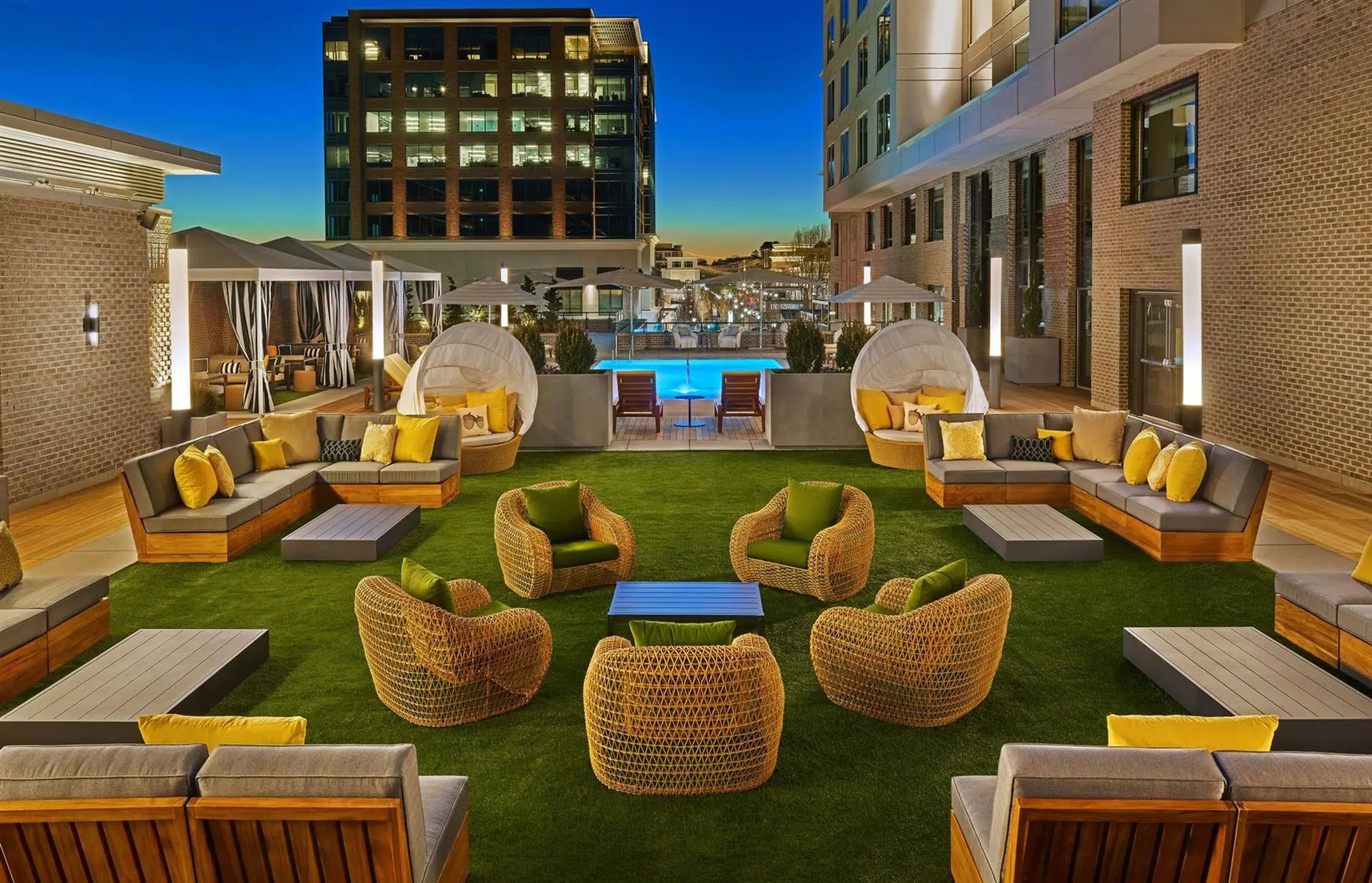 East Lawn, an event space at The Hotel At Avalon