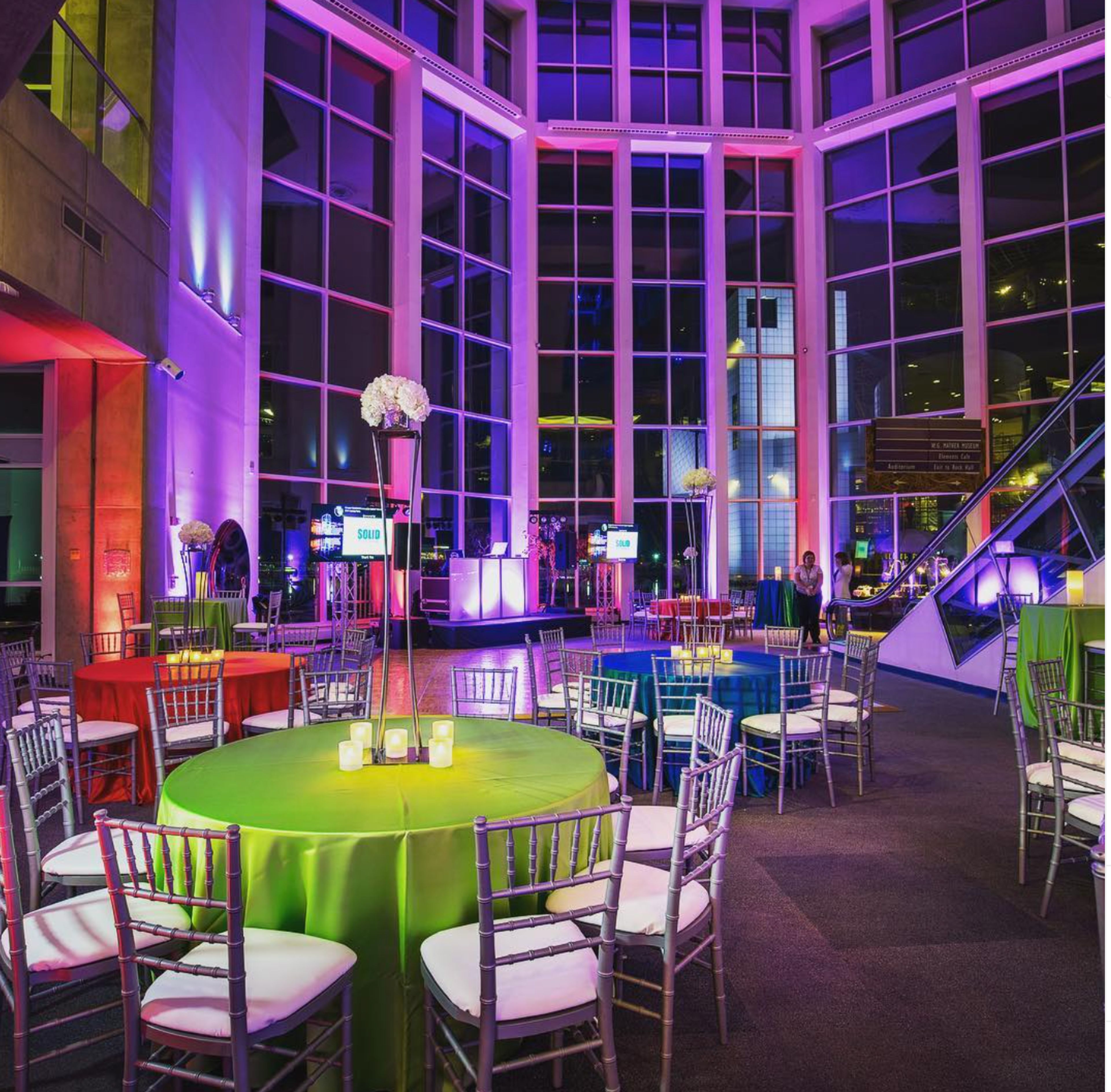 Promenade, an event space at Great Lakes Science Center