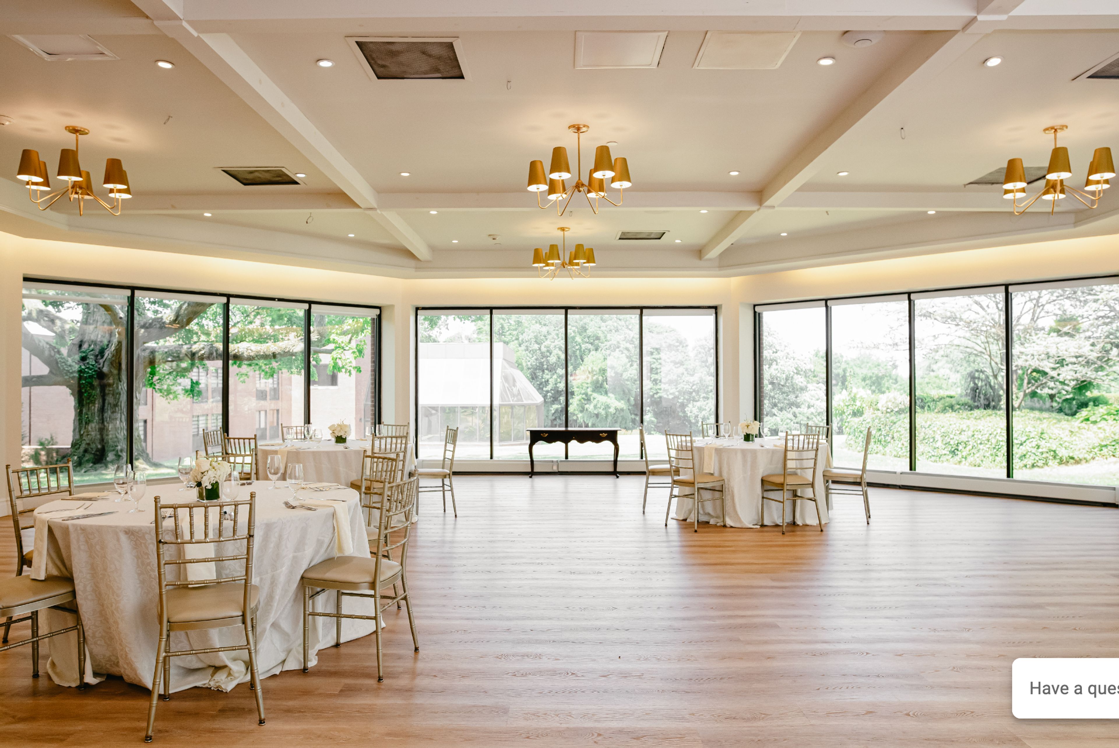 The Maple, an event space at The Mansion at Glen Cove
