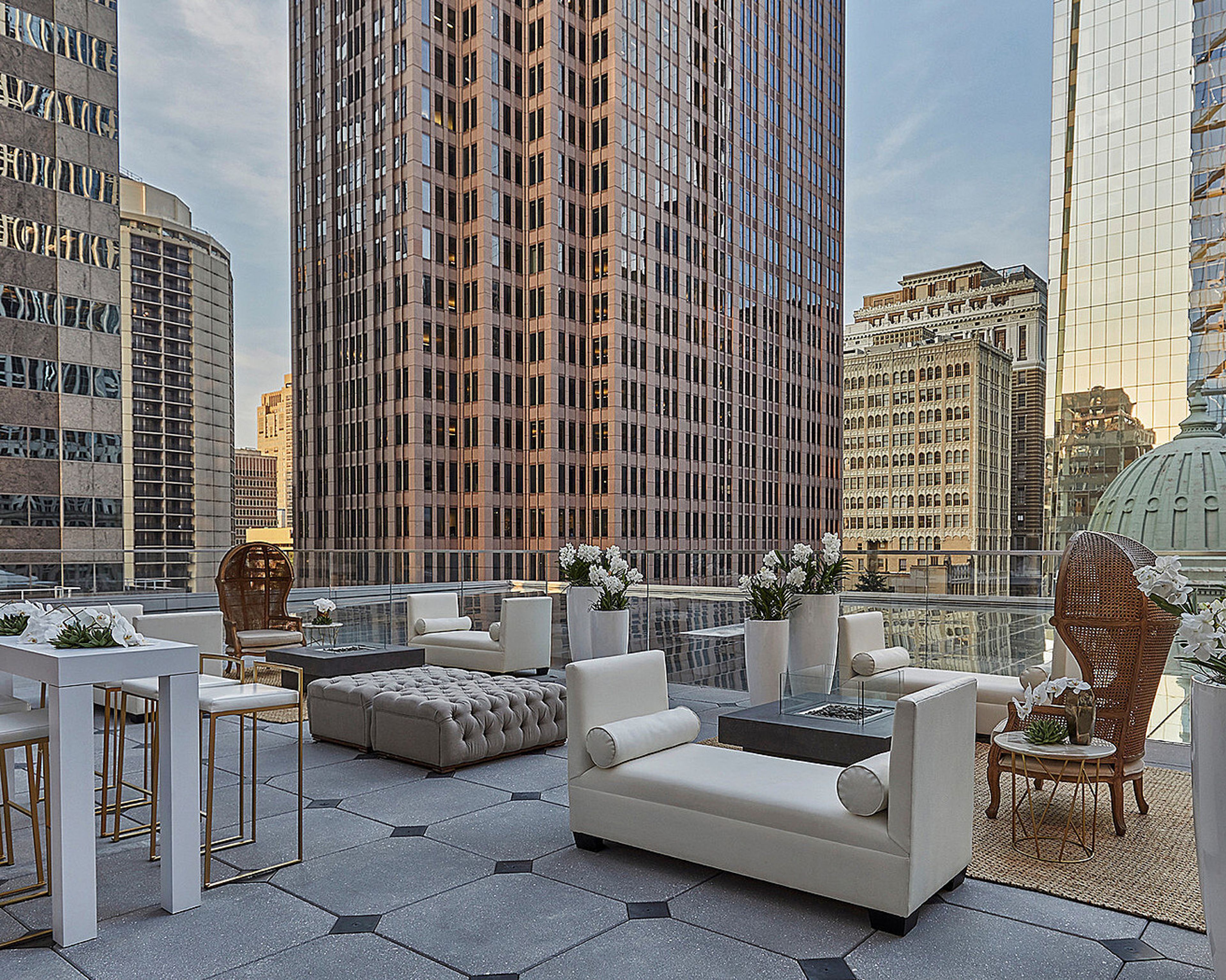 Ballroom II & Terrace, an event space at Four Seasons Hotel Philadelphia