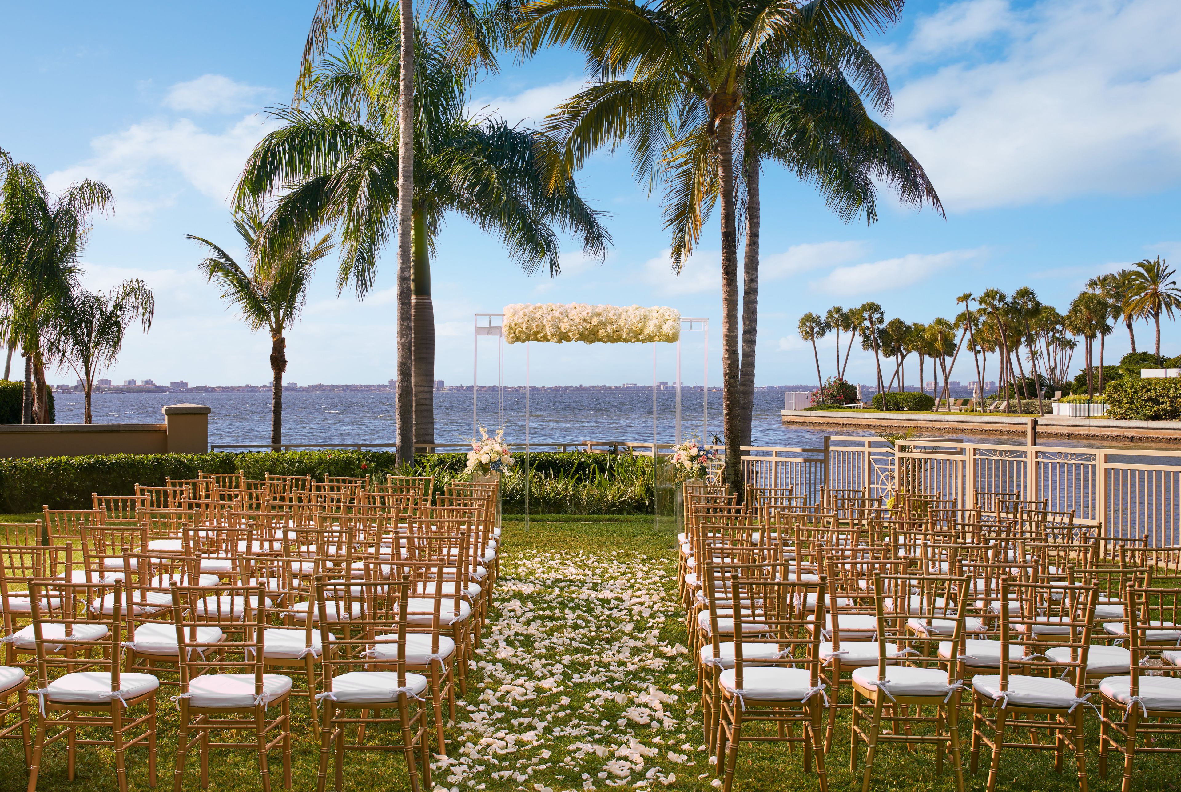 The Healing Garden, an event space at The Ritz-Carlton, Sarasota