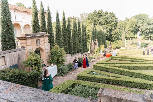 Featured photo from Bridgerton-Inspired Graduation Party at the Philbrook Museum of Art