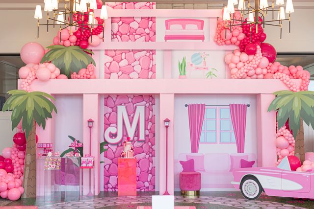 Featured photo from Madeline's Barbie-inspired First Birthday Party in Houston, Texas.