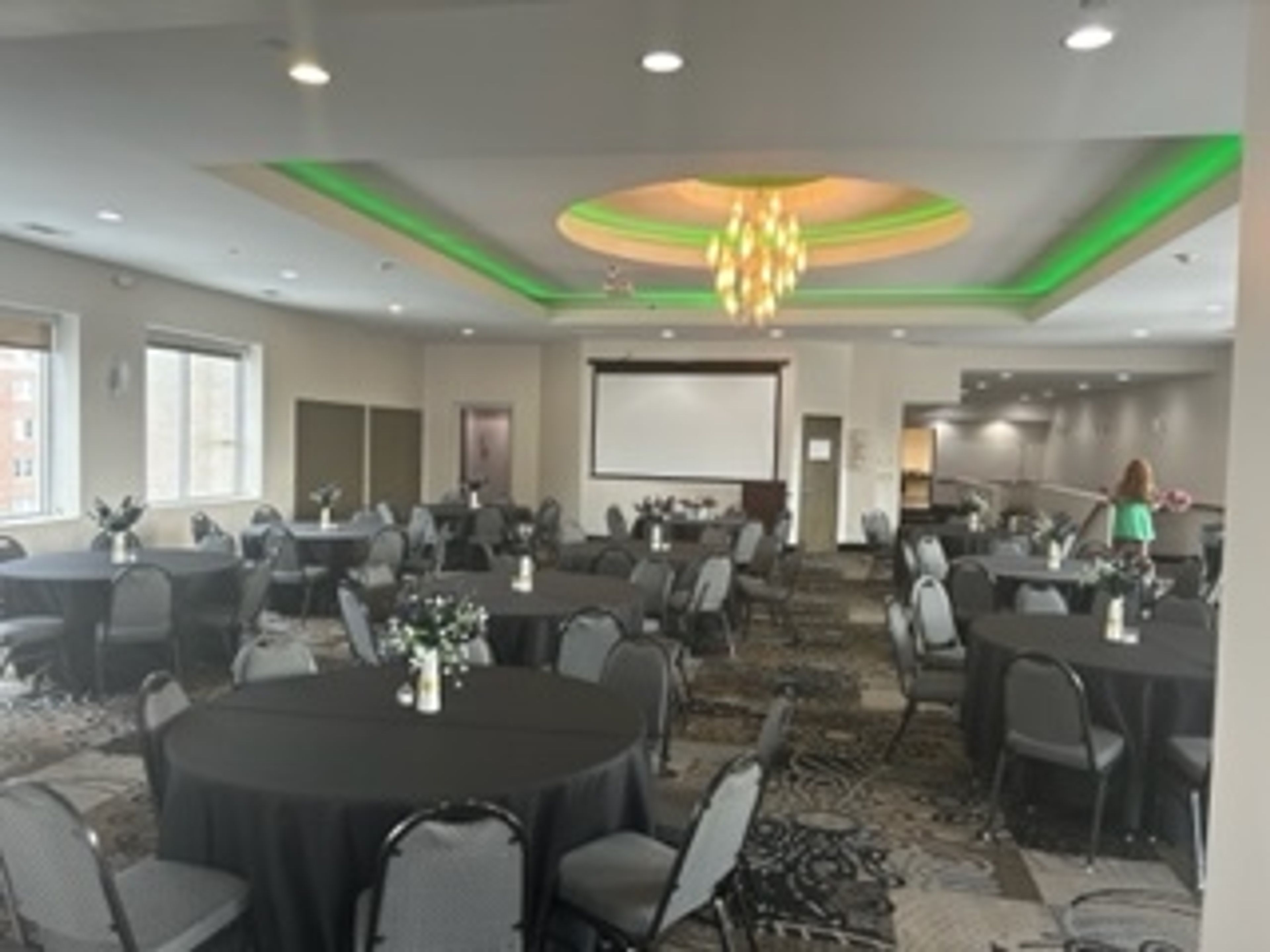Savannah Ball Room, an event space at Holiday Inn Express & Suites Atlanta Downtown