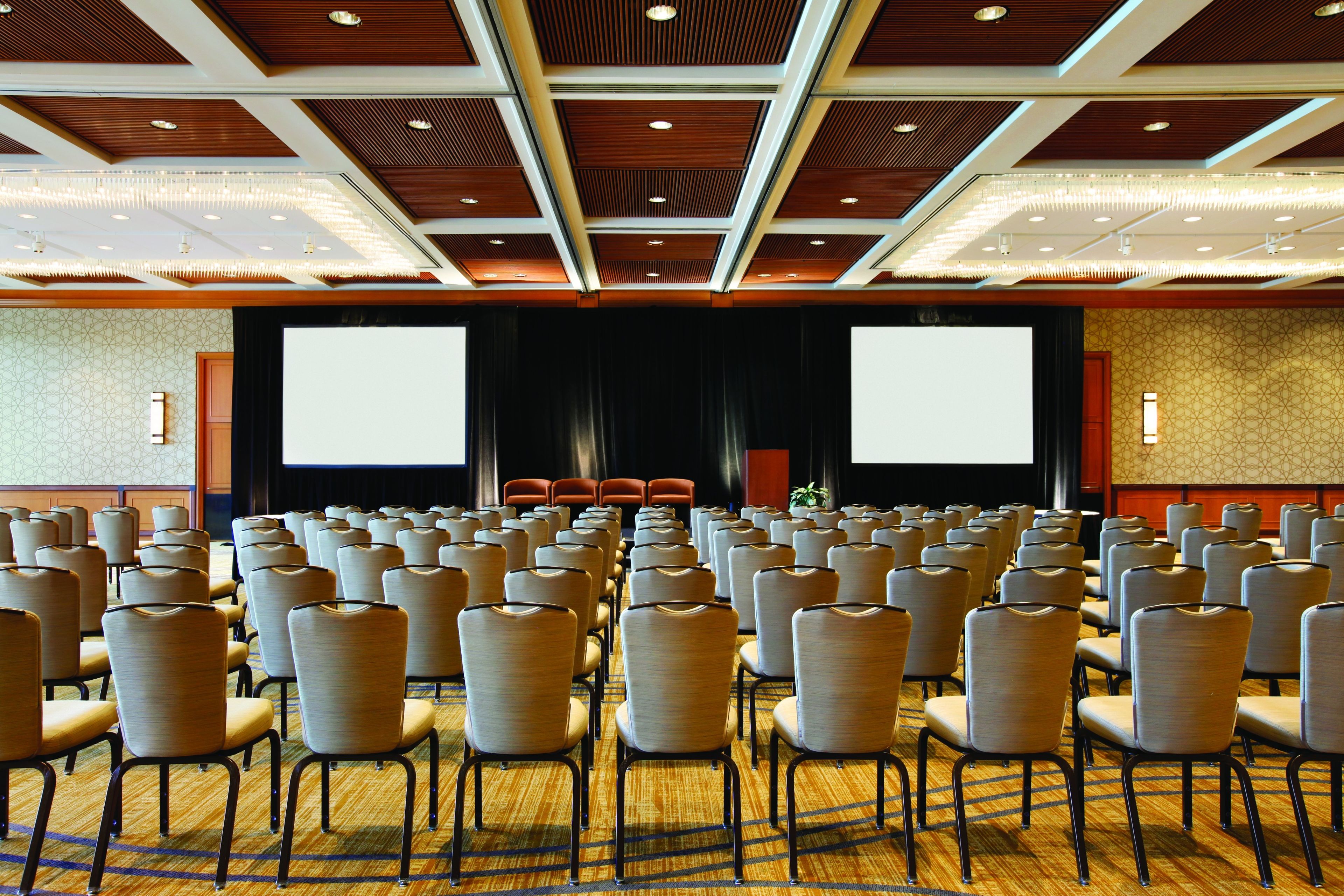 Prairie Ballroom, an event space at Hyatt Lodge Oak Brook