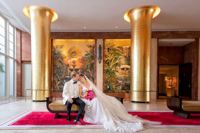 Featured photo from Alexa & Vince Extravagant Theater Wedding