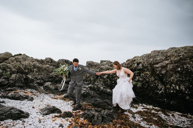 Featured photo from Tofino Helicopter Wedding