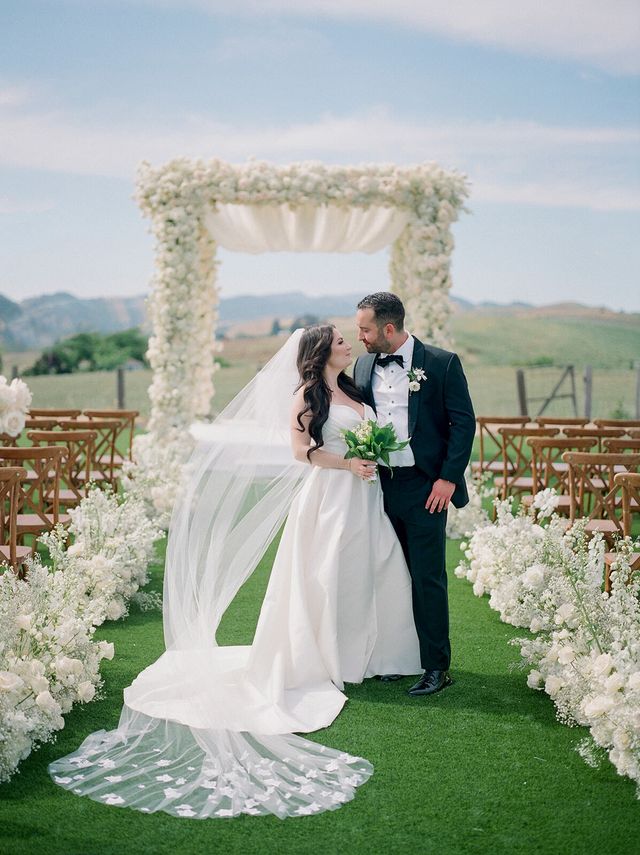 Featured photo from Captivating Black & White Wedding at Caneros Resort and Spa in Napa, California