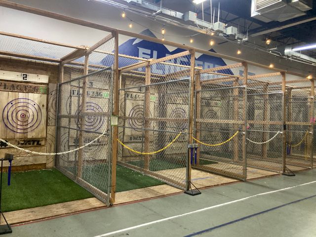 Featured photo from Axe Throwing Area