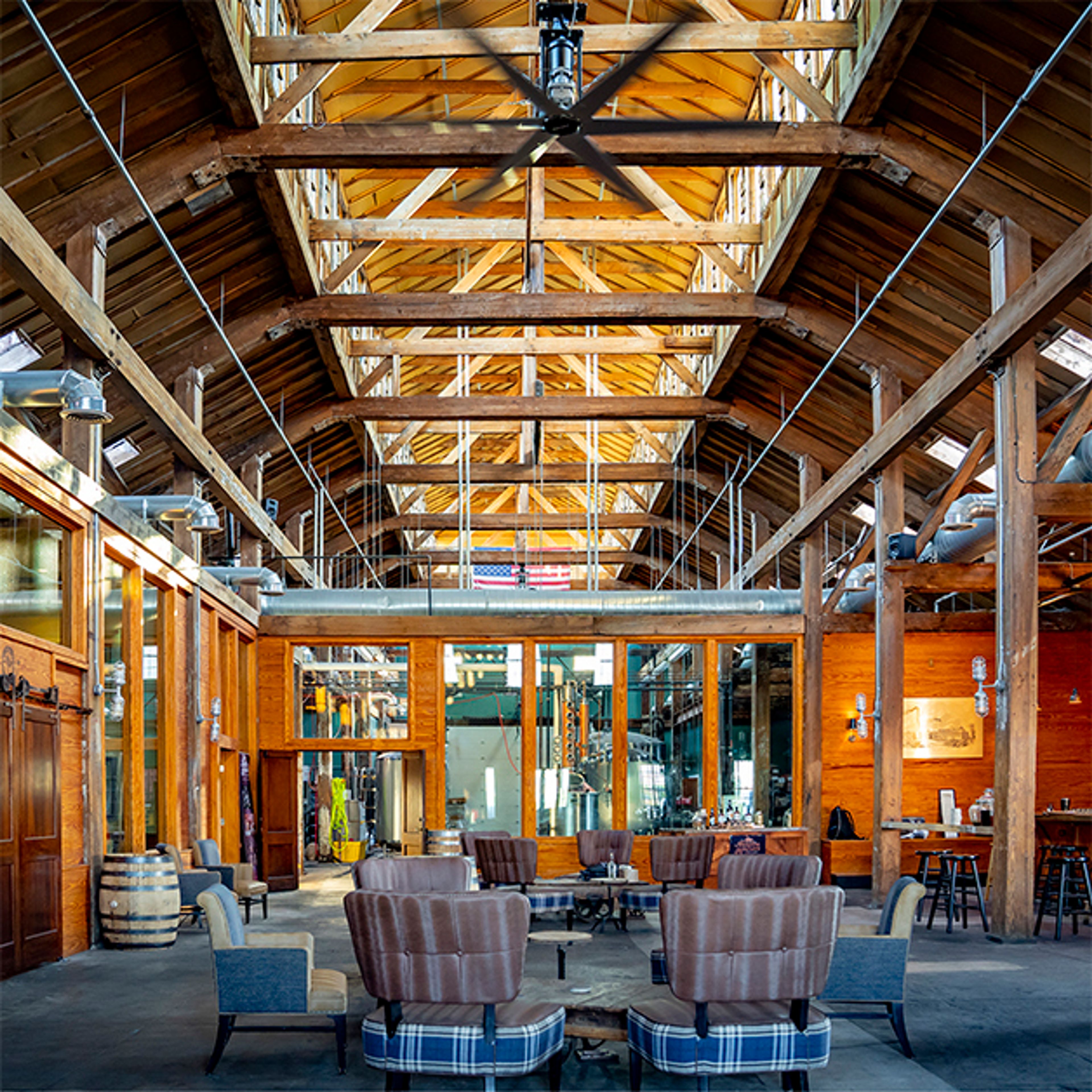 Boston Harbor Distillery, an event space at Boston Harbor Distillery