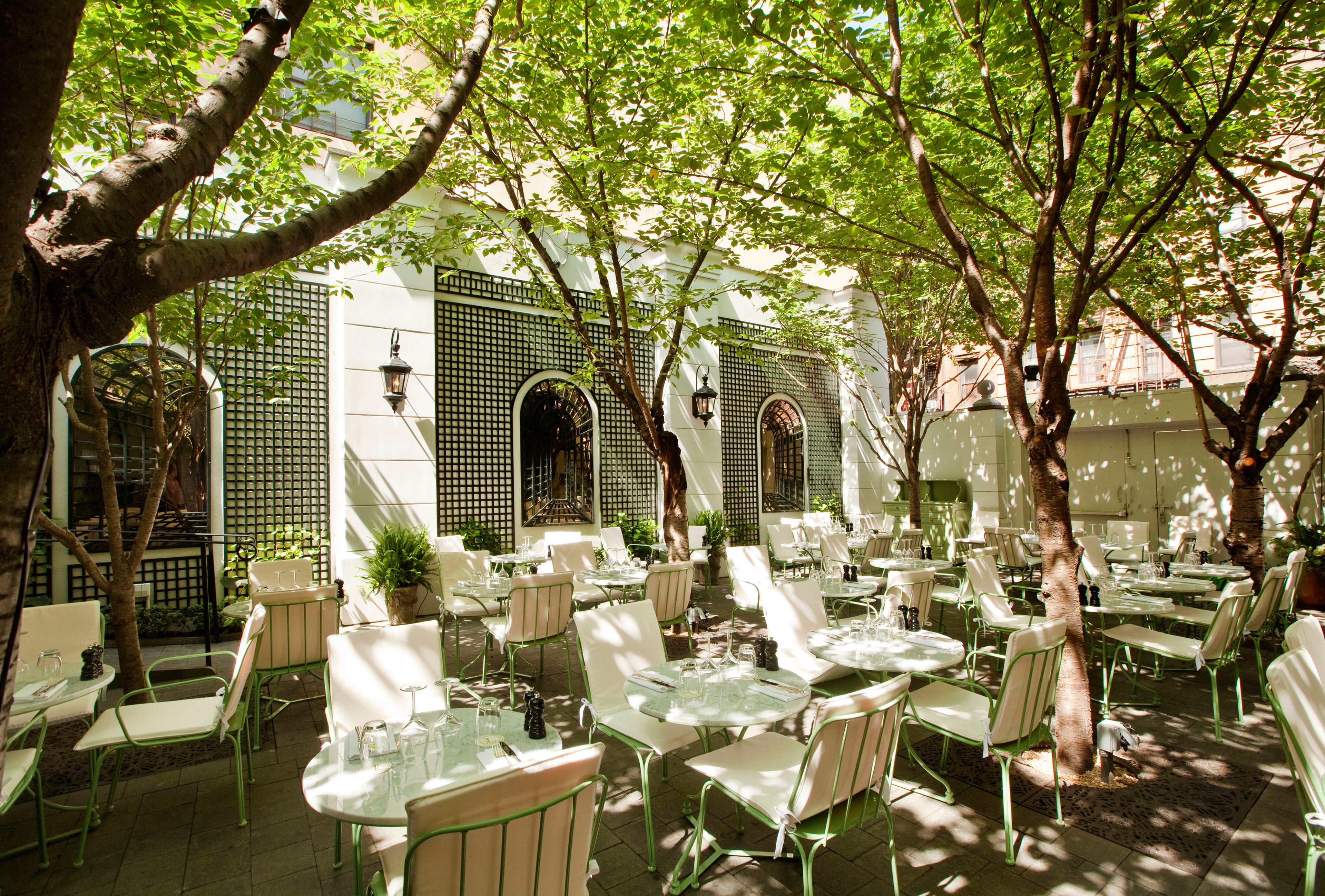Laduree Garden, an event space at Laduree Soho