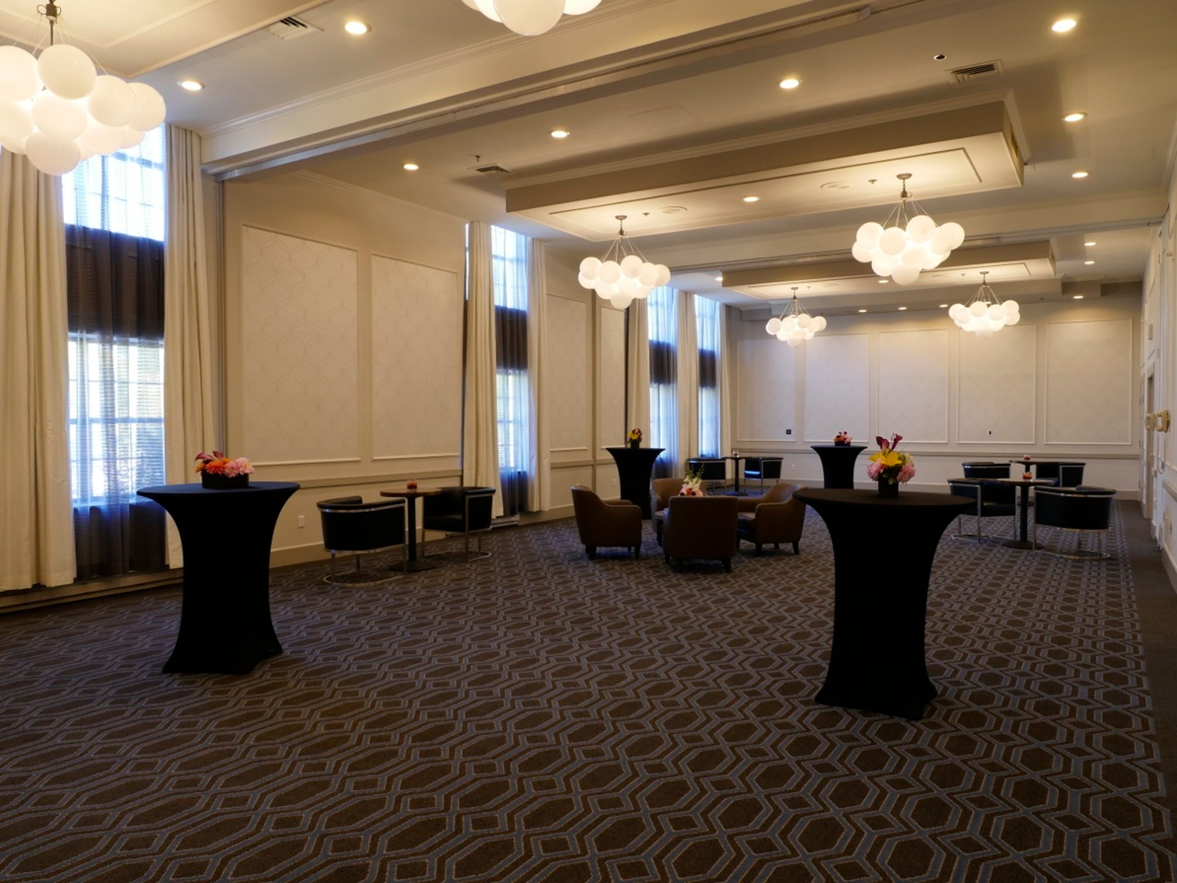 Clipper Ballroom, an event space at Hilton Mystic