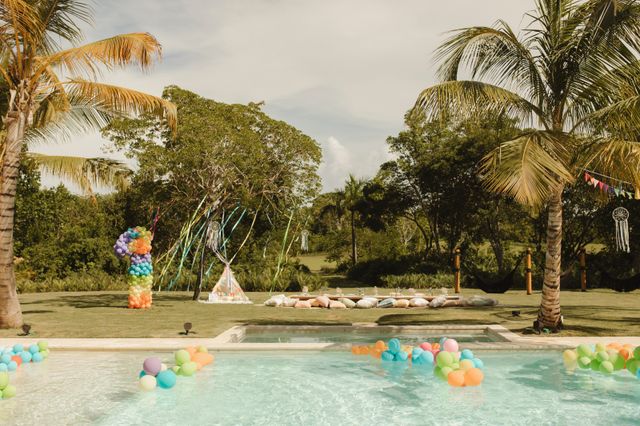 Featured photo from Boho Colorful first Birthday