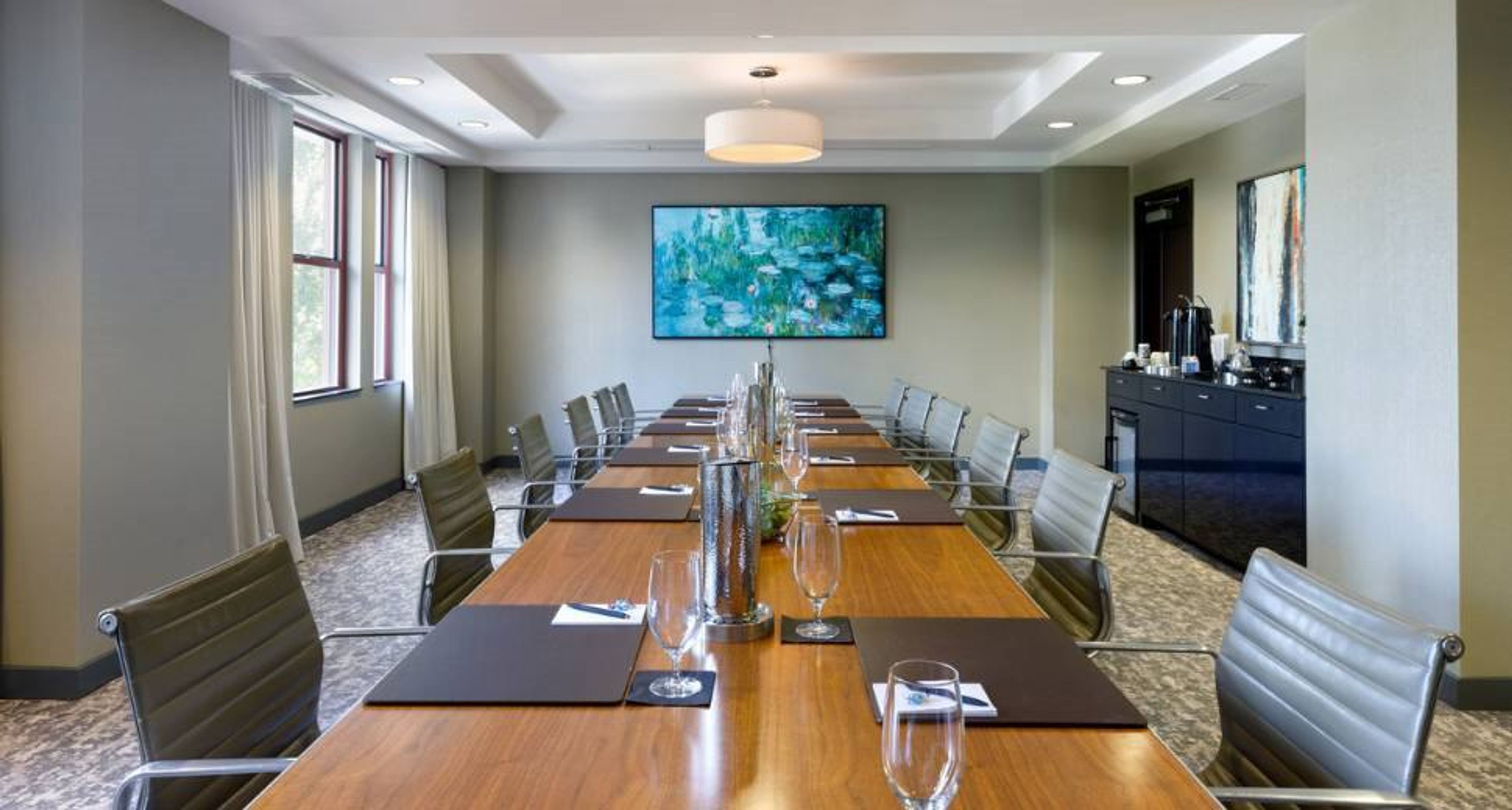 Wright Room, an event space at Colcord Hotel