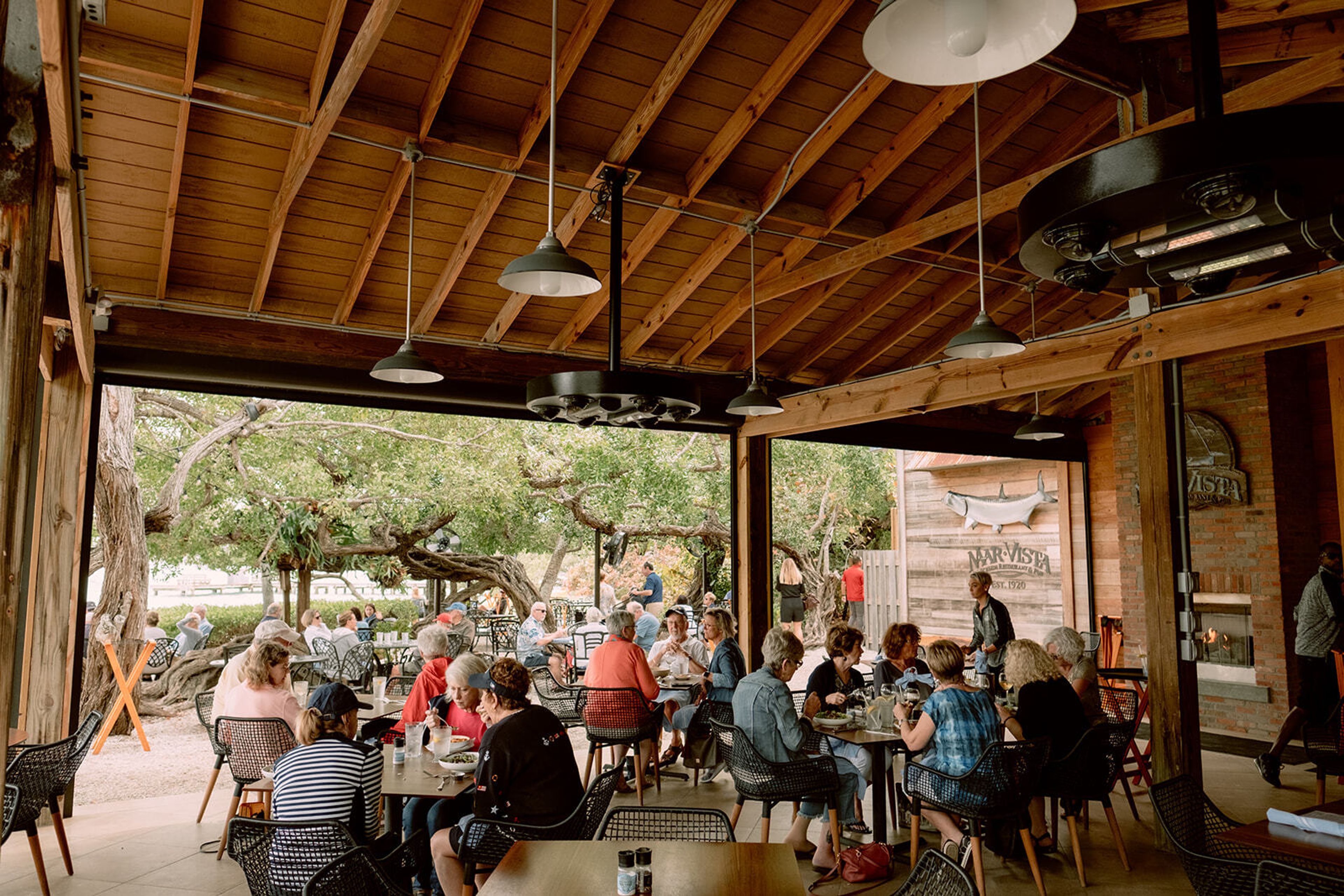 Bayfront Deck, an event space at Mar Vista Dockside Restaurant and Pub