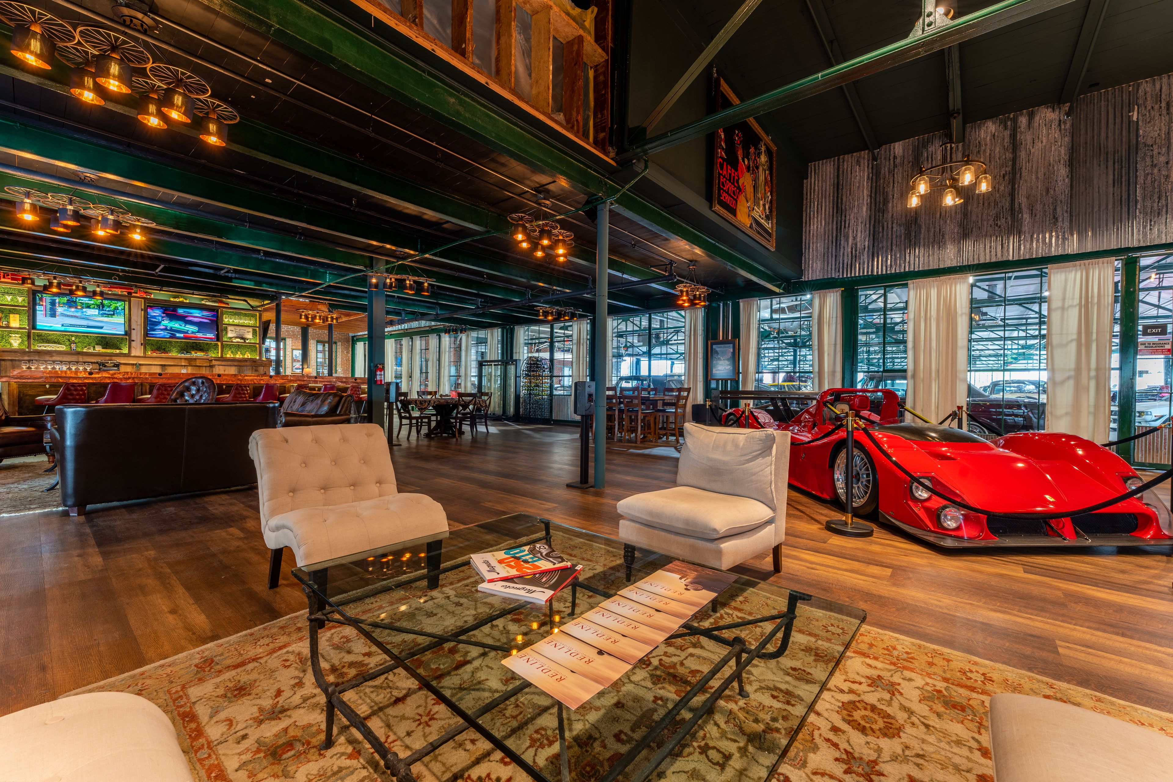 Redline Room, an event space at The Redline Room