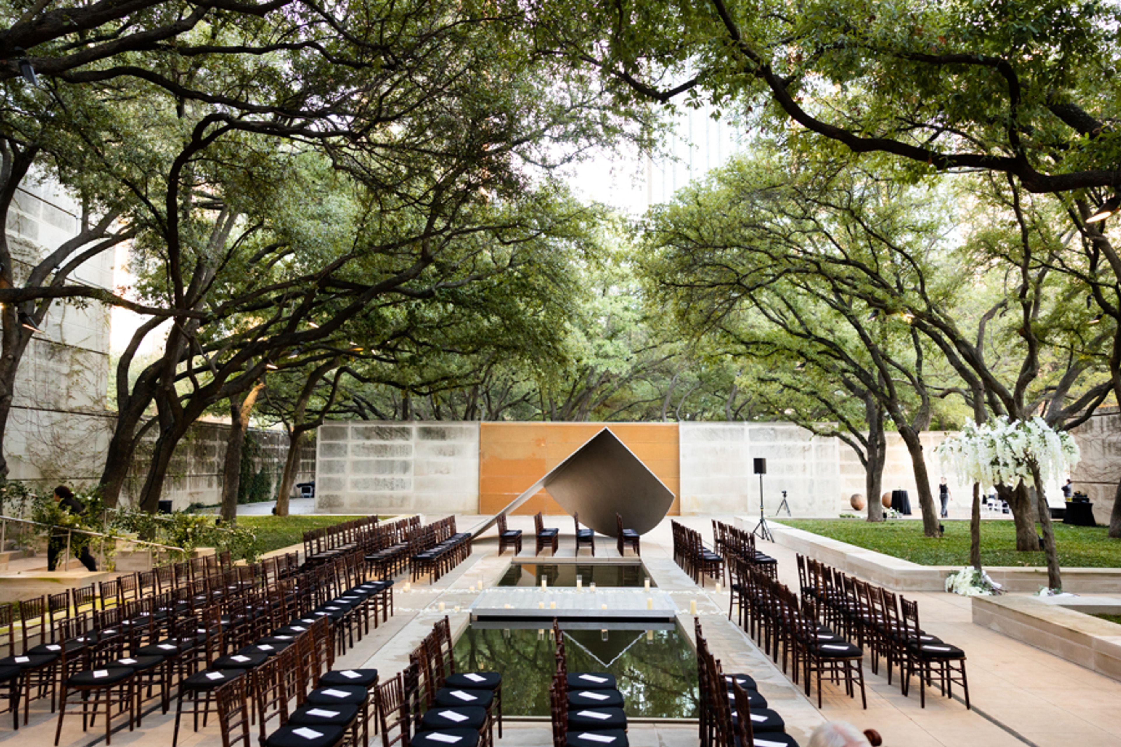 Sculpture Garden, an event space at Dallas Museum of Art