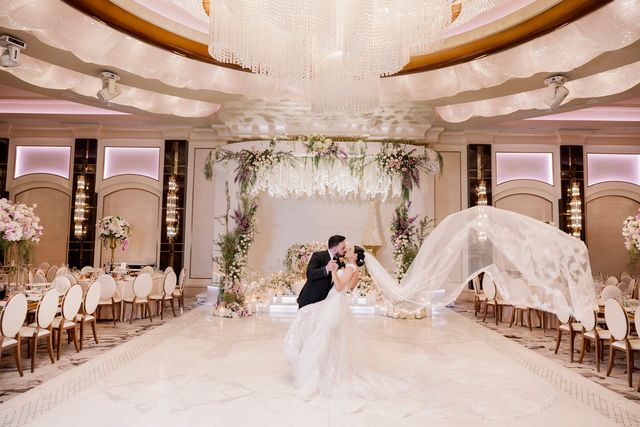 Featured photo from Delicate and Ethereal Ballroom Wedding at Grand Venue in Los Angeles, California