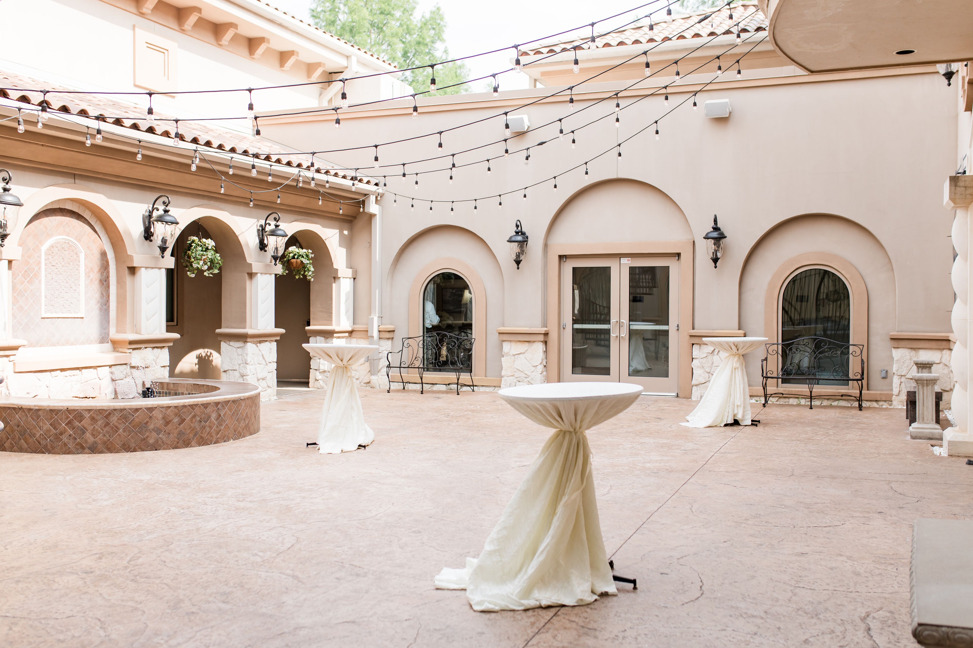 Tuscan-Style Courtyard, an event space at Aristide Colleyville