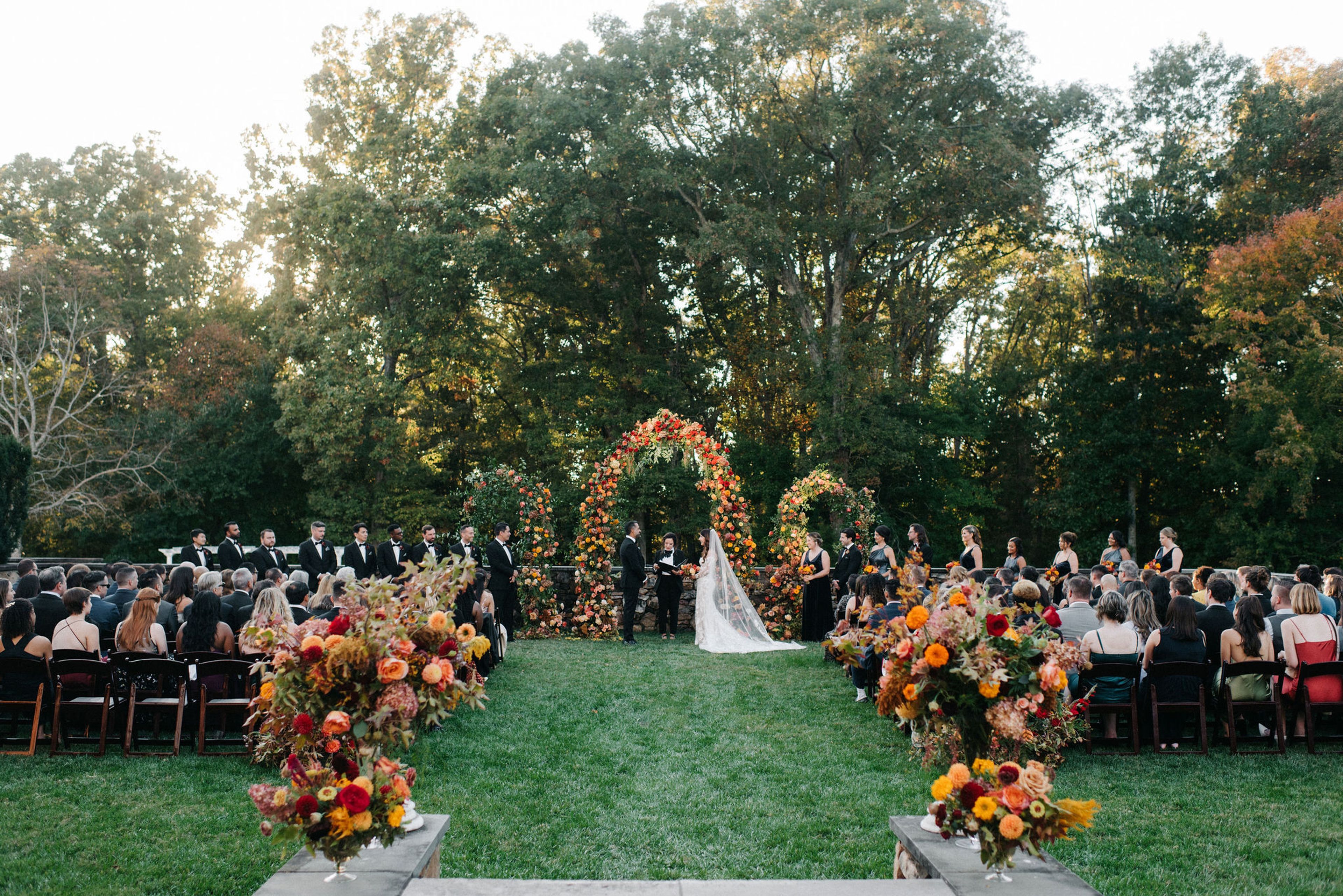 Outdoor Ceremony, an event space at Dover Hall