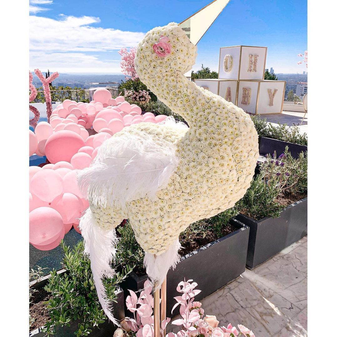 Unique Party - Umbrellaphants - Centrotavola a cascata per Baby Shower