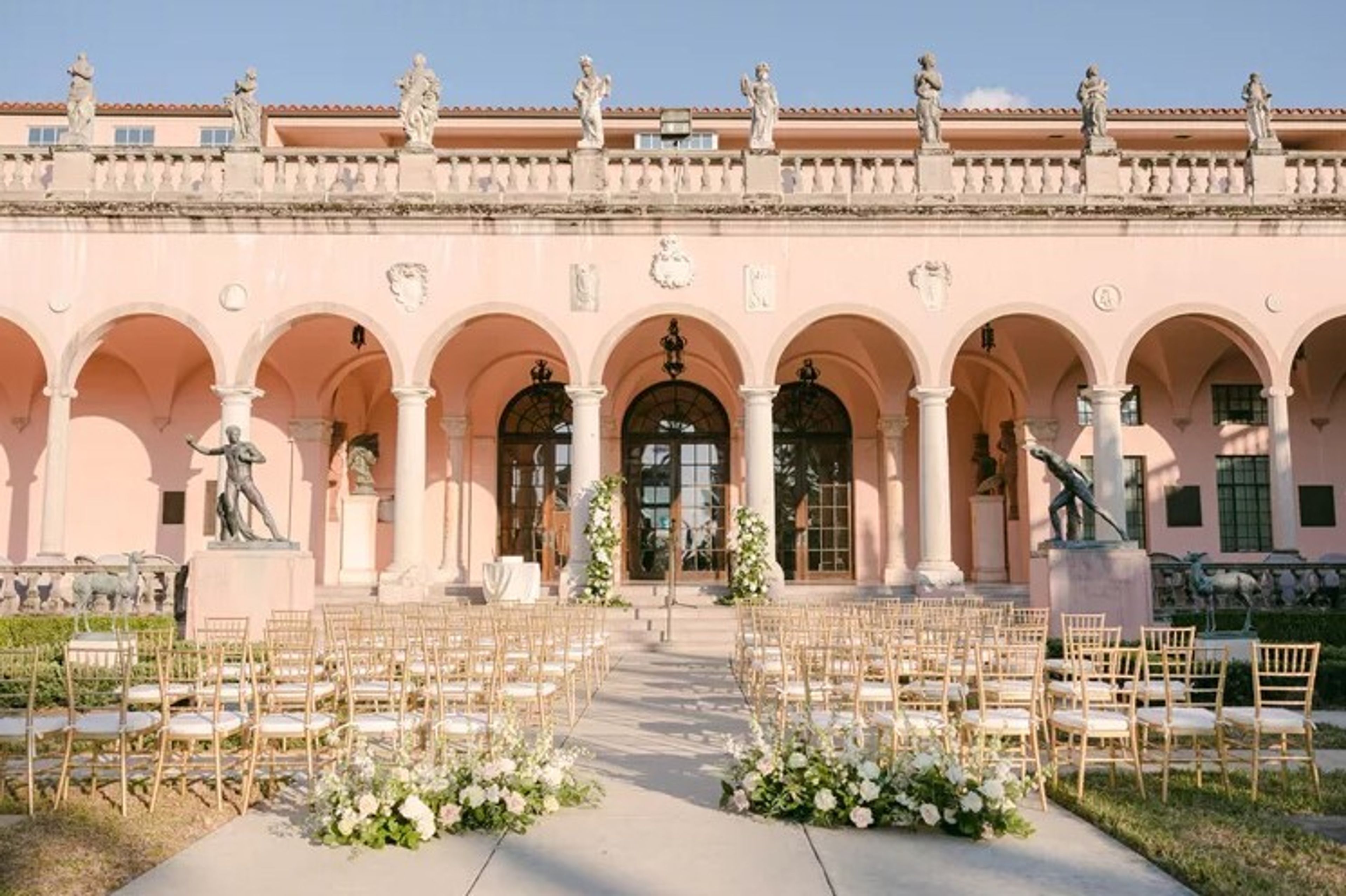 Museum of Art Courtyard, an event space at The Ringling