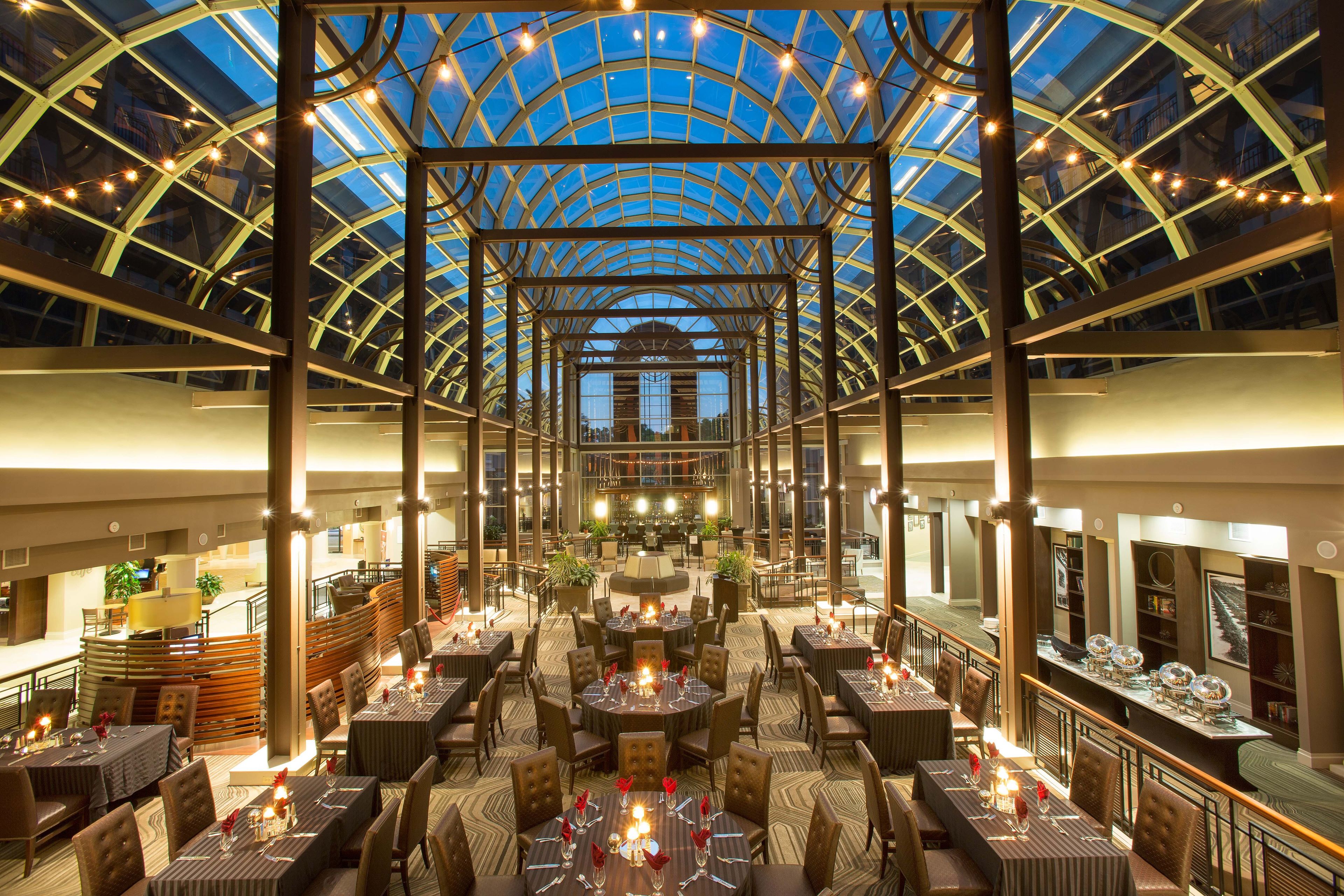 Bloom Cafe, Oscar Wilde Ballroom, An Tobar, an event space at Sheraton Orlando North Hotel