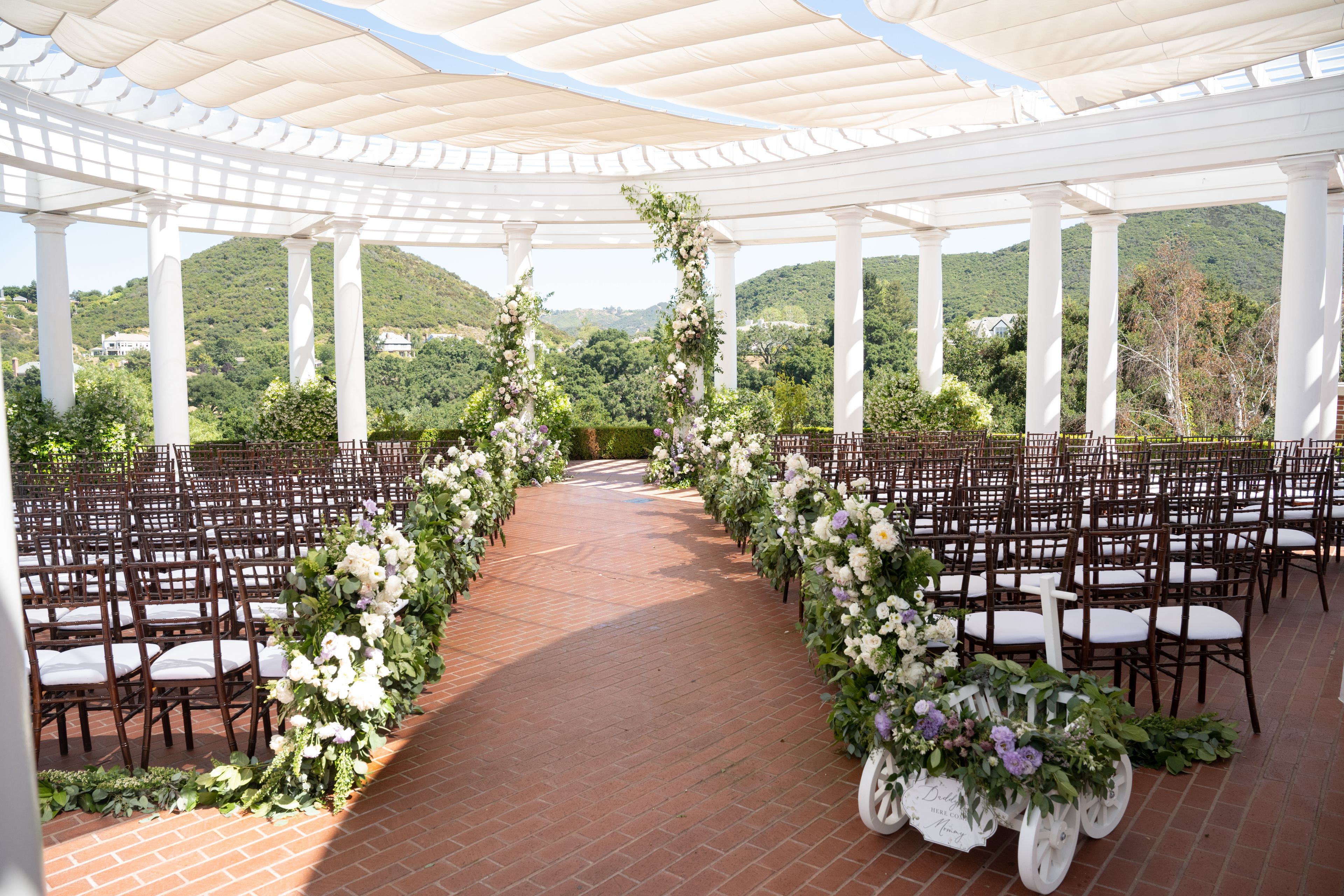 East Terrace, an event space at Sherwood Country Club