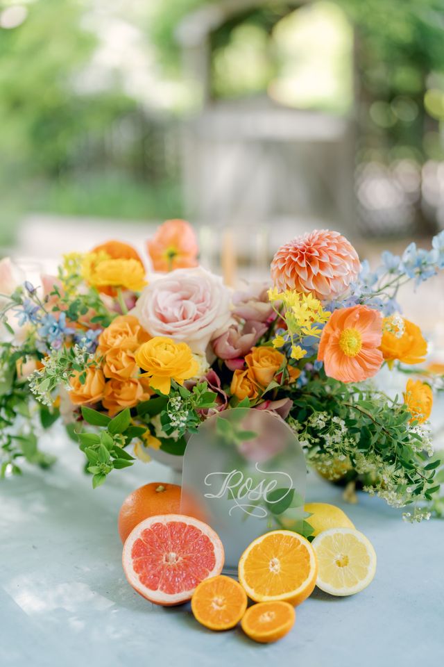 Featured photo from Citrus Themed Summer Wedding at Ru's Farm in Healdsburg, California