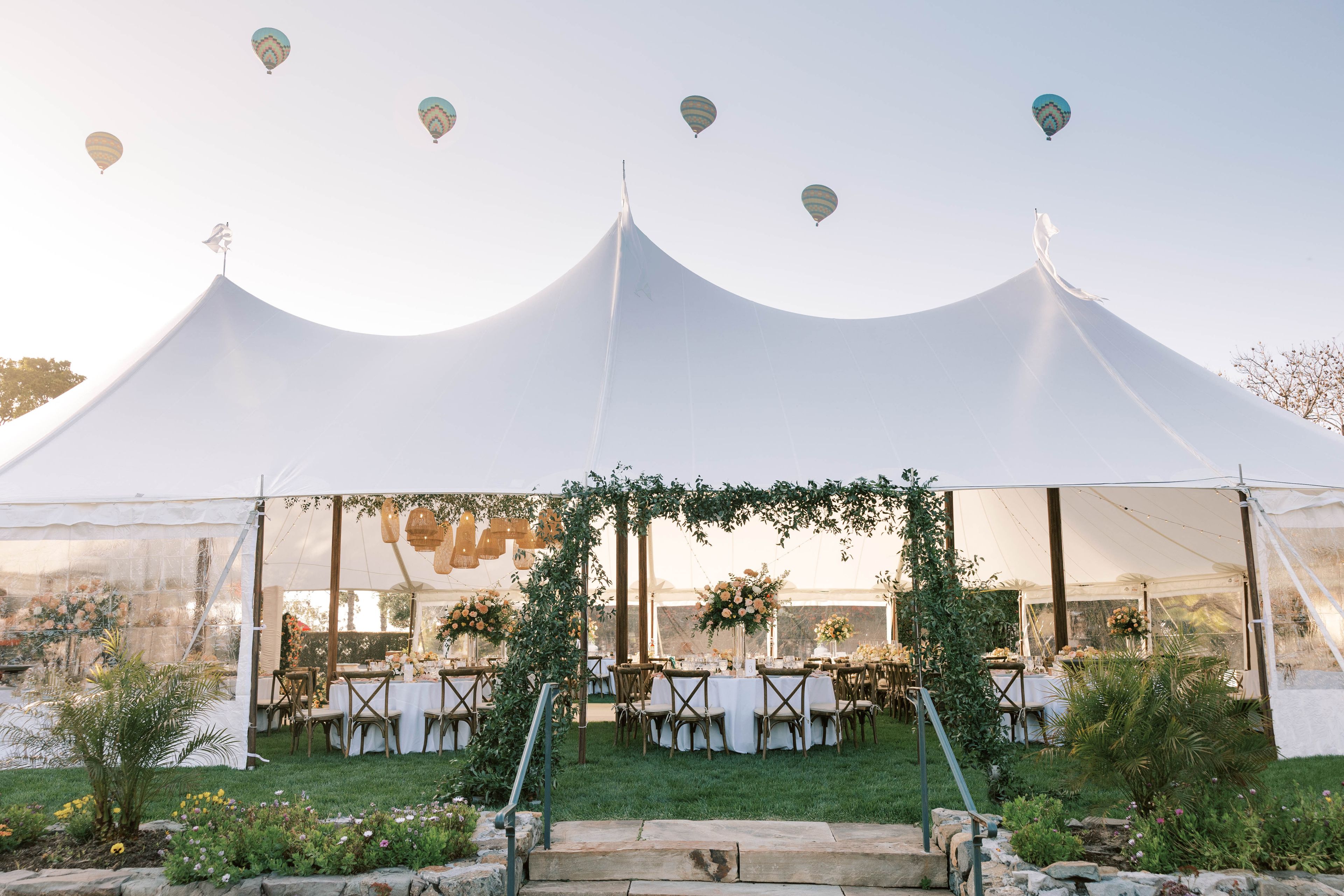 Croquet Lawn, an event space at The Inn at Rancho Santa Fe