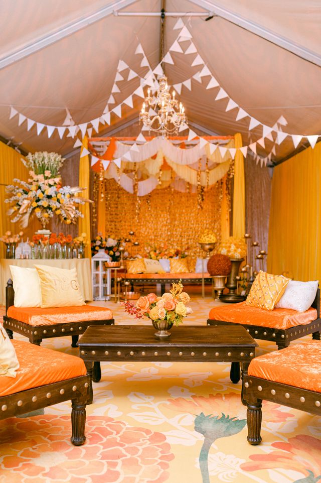 Featured photo from This Intimate and Vibrant Sangeet Was Flowering with Joy and Blossoms
